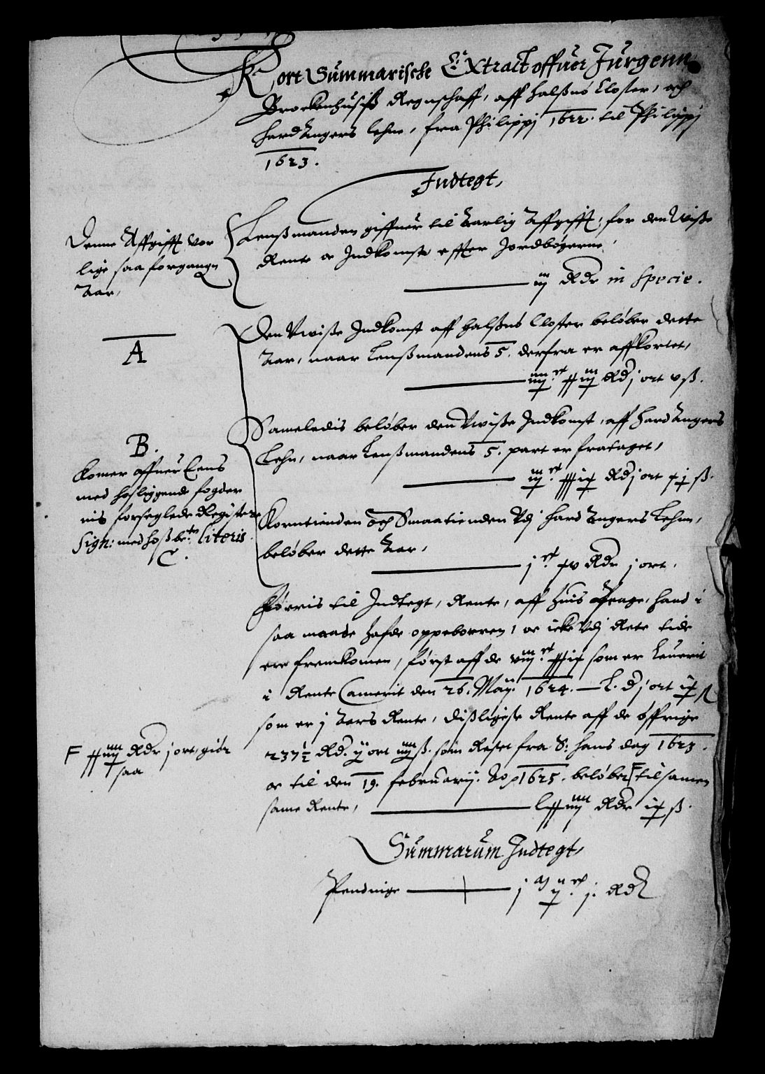 Rentekammeret inntil 1814, Reviderte regnskaper, Lensregnskaper, AV/RA-EA-5023/R/Rb/Rbu/L0003: Hardanger og Halsnøy kloster len, 1621-1627