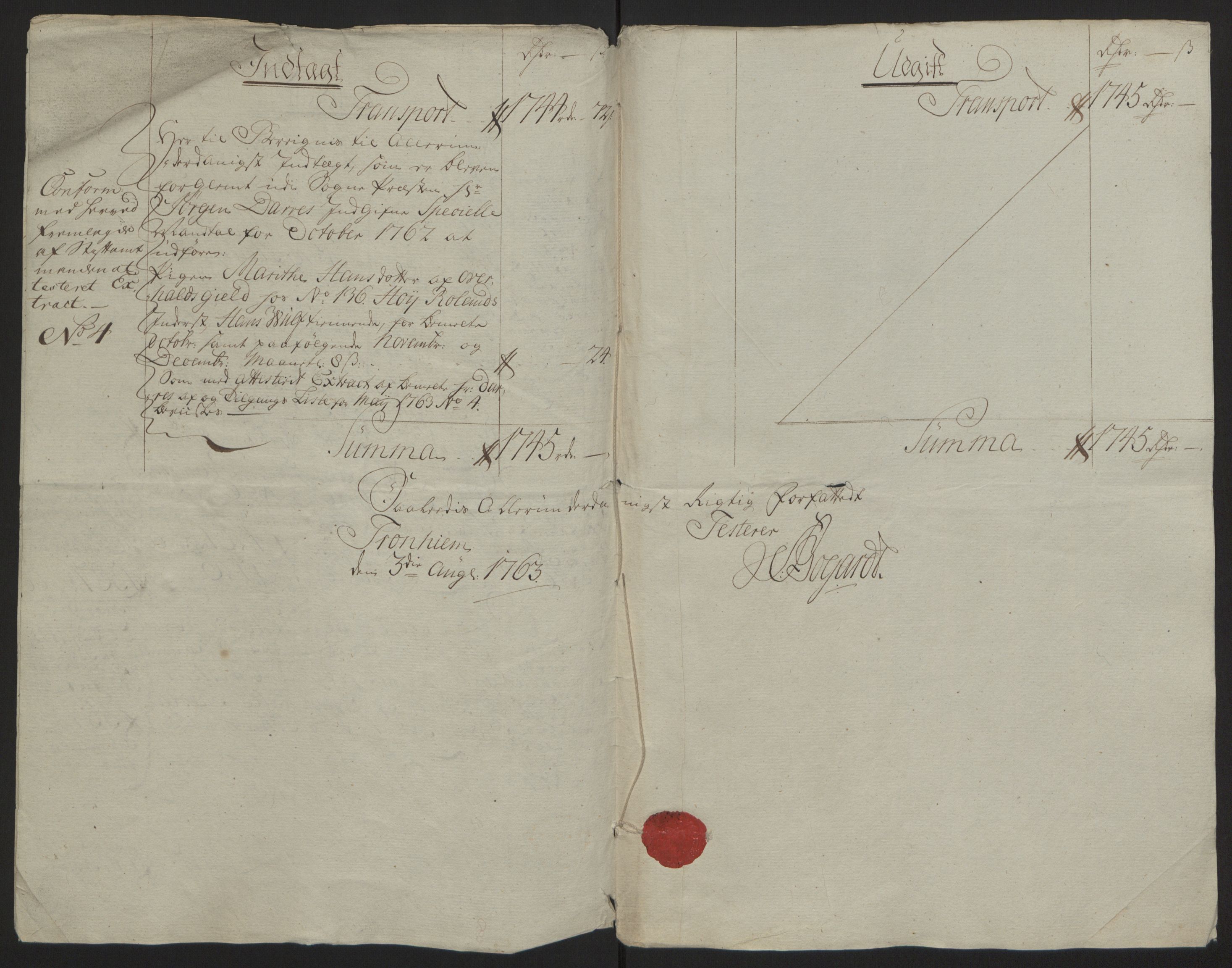 Rentekammeret inntil 1814, Reviderte regnskaper, Fogderegnskap, RA/EA-4092/R64/L4502: Ekstraskatten Namdal, 1762-1772, s. 7