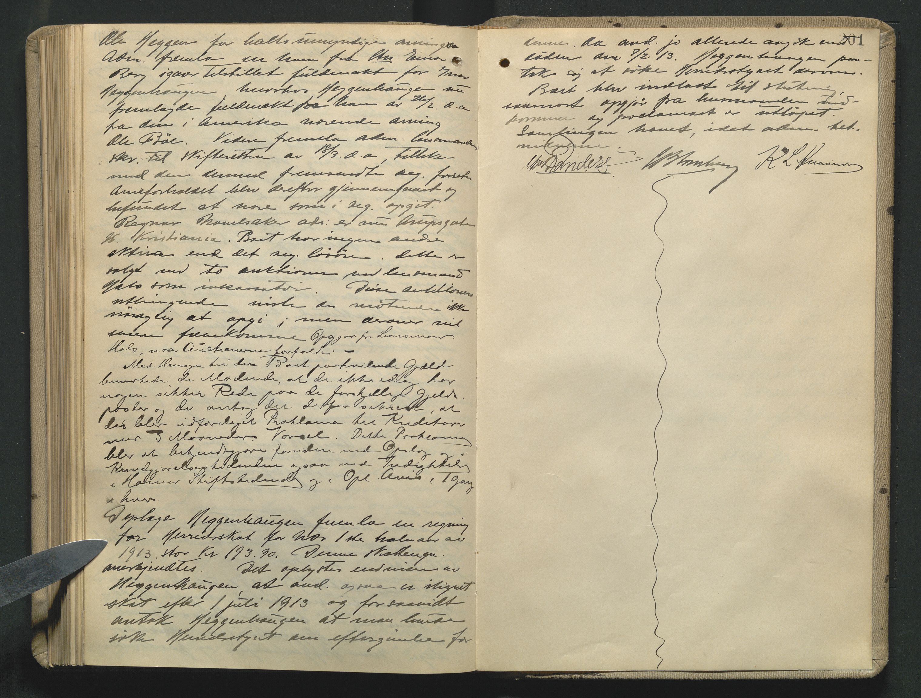 Nord-Hedmark sorenskriveri, AV/SAH-TING-012/J/Jc/Jca/L0004: Skifteforhandlingsprotokoll, 1910-1913, s. 200b-201a