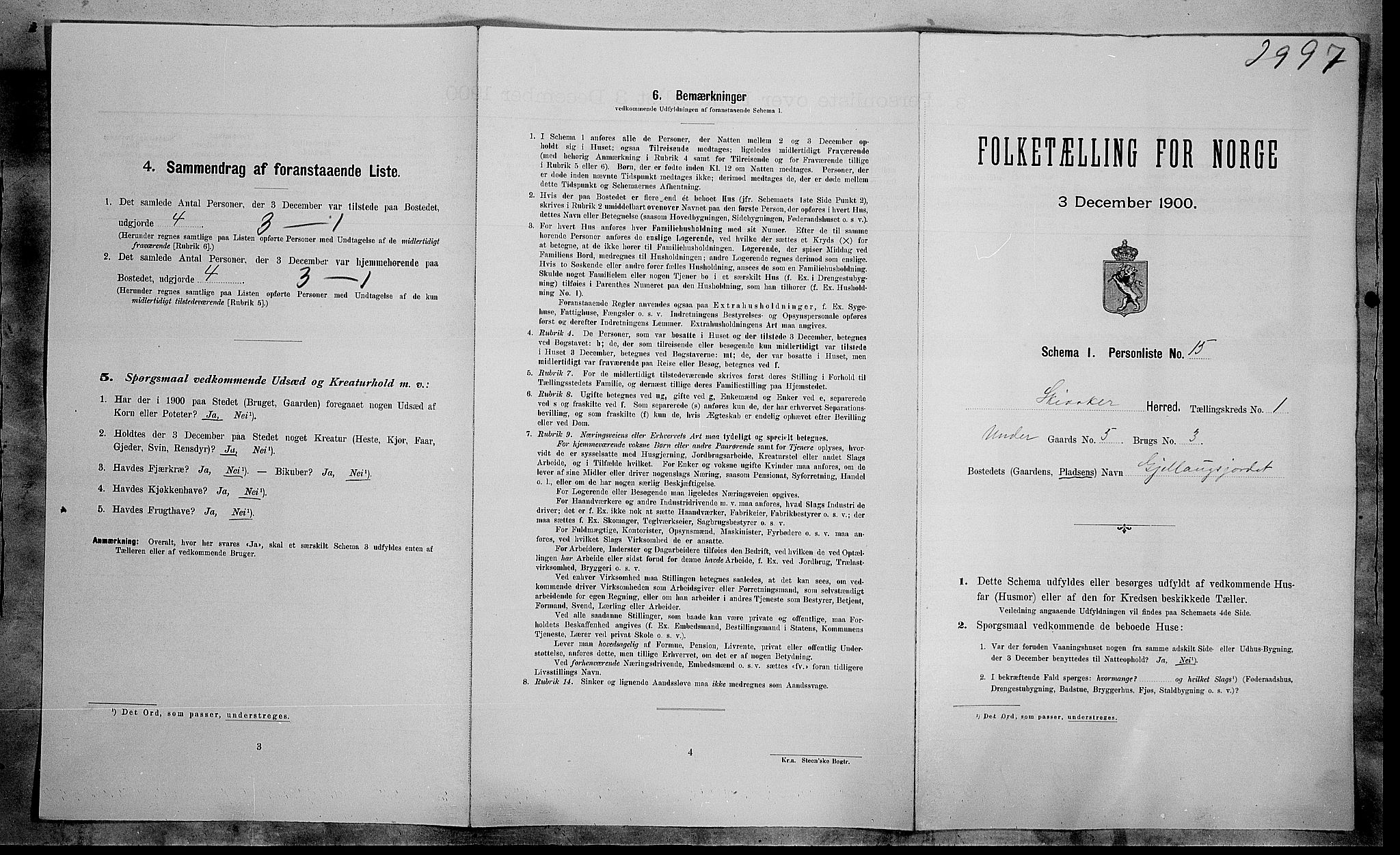 SAH, Folketelling 1900 for 0513 Skjåk herred, 1900, s. 66