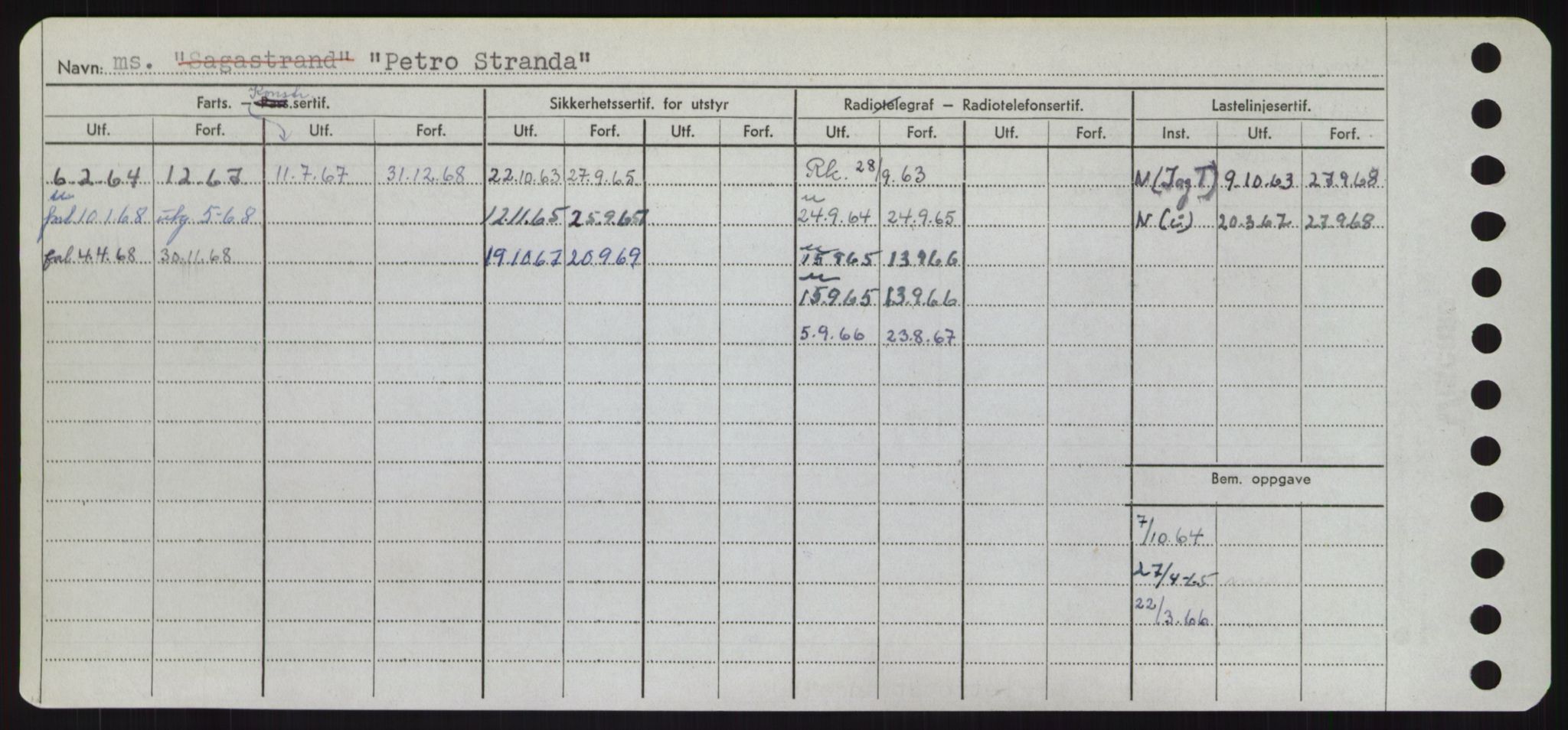 Sjøfartsdirektoratet med forløpere, Skipsmålingen, RA/S-1627/H/Hd/L0029: Fartøy, P, s. 222