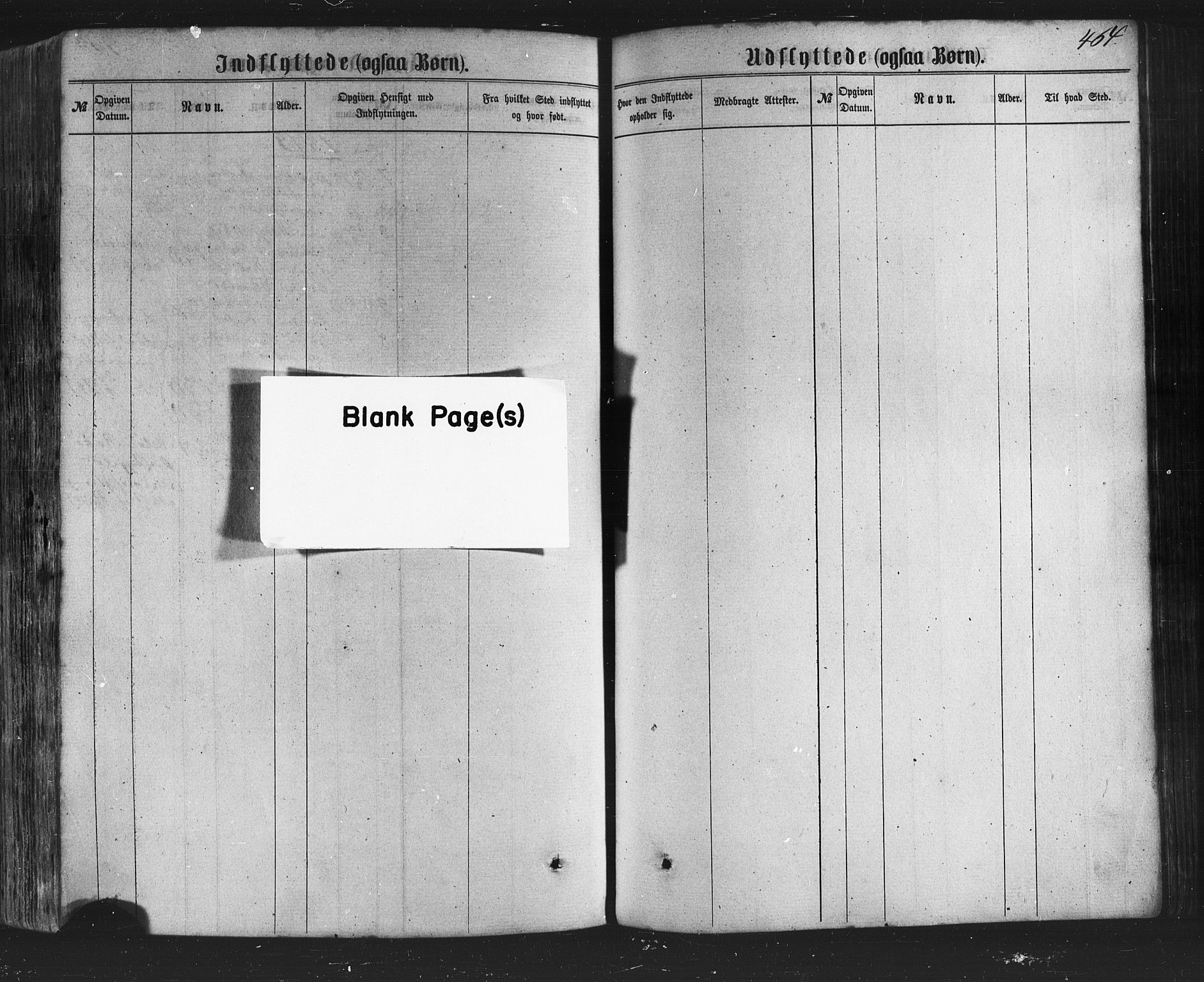 Ministerialprotokoller, klokkerbøker og fødselsregistre - Nordland, AV/SAT-A-1459/805/L0098: Ministerialbok nr. 805A05, 1862-1879, s. 464