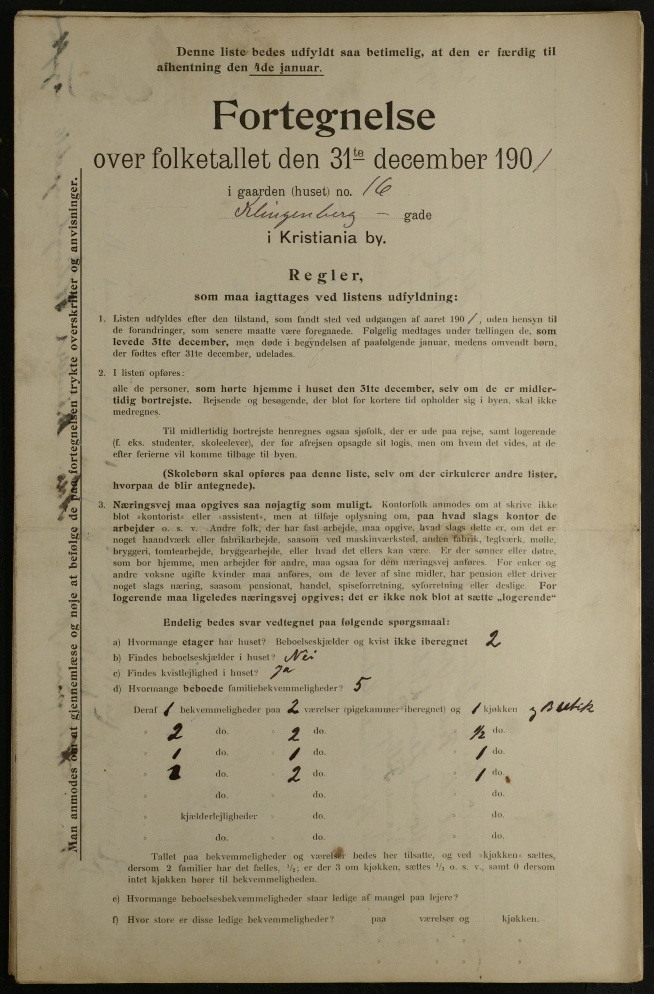OBA, Kommunal folketelling 31.12.1901 for Kristiania kjøpstad, 1901, s. 8054