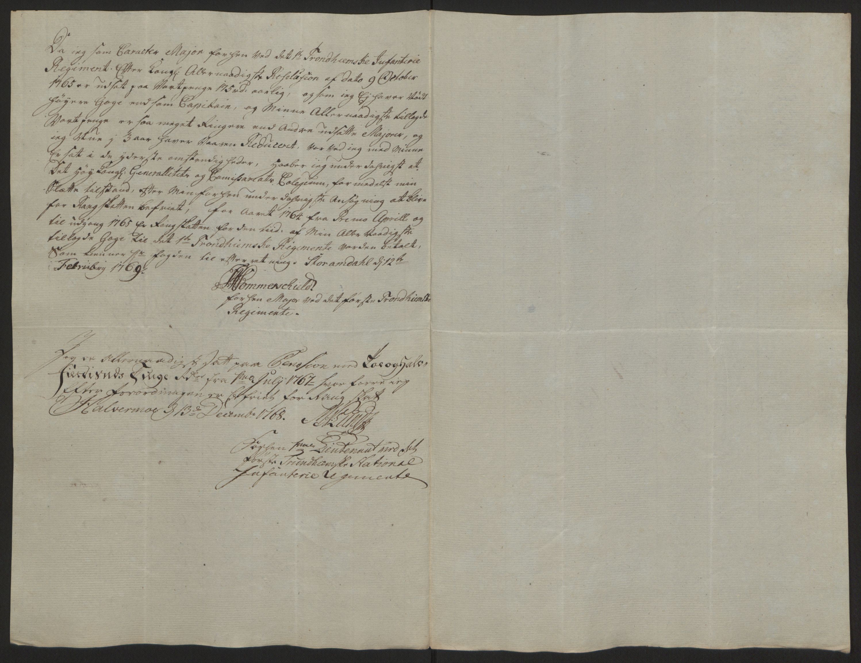 Rentekammeret inntil 1814, Reviderte regnskaper, Fogderegnskap, RA/EA-4092/R64/L4502: Ekstraskatten Namdal, 1762-1772, s. 272