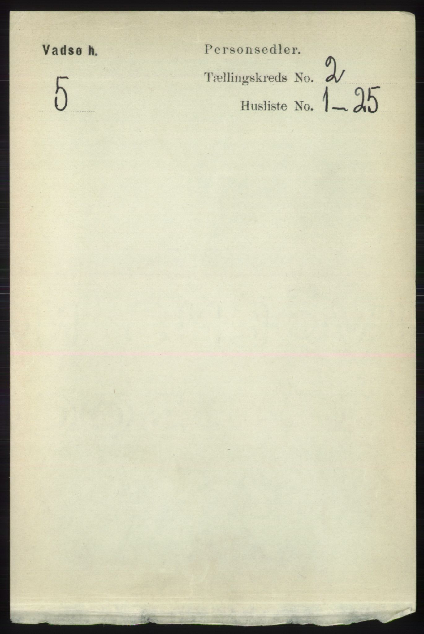 RA, Folketelling 1891 for 2029 Vadsø herred, 1891, s. 453