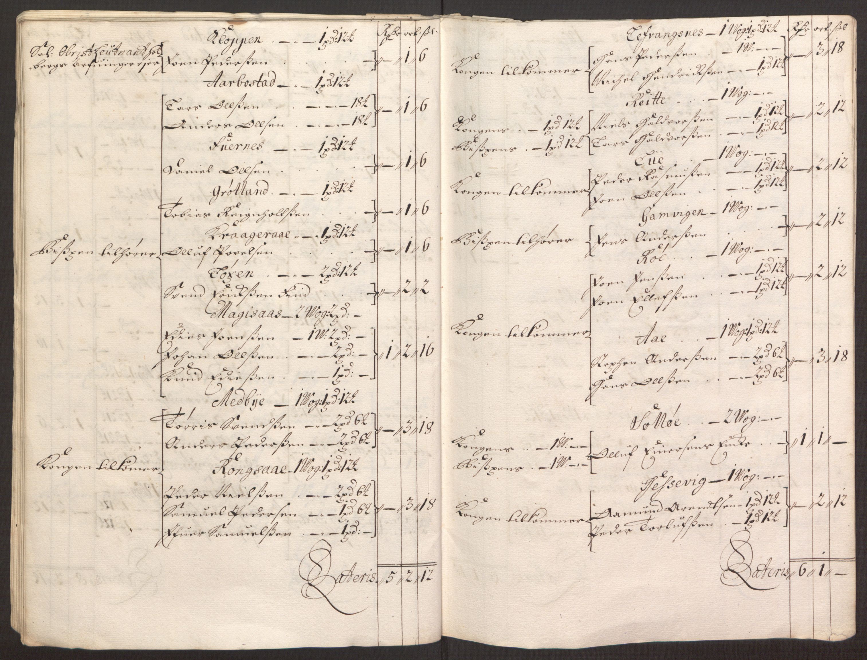 Rentekammeret inntil 1814, Reviderte regnskaper, Fogderegnskap, AV/RA-EA-4092/R68/L4753: Fogderegnskap Senja og Troms, 1694-1696, s. 253