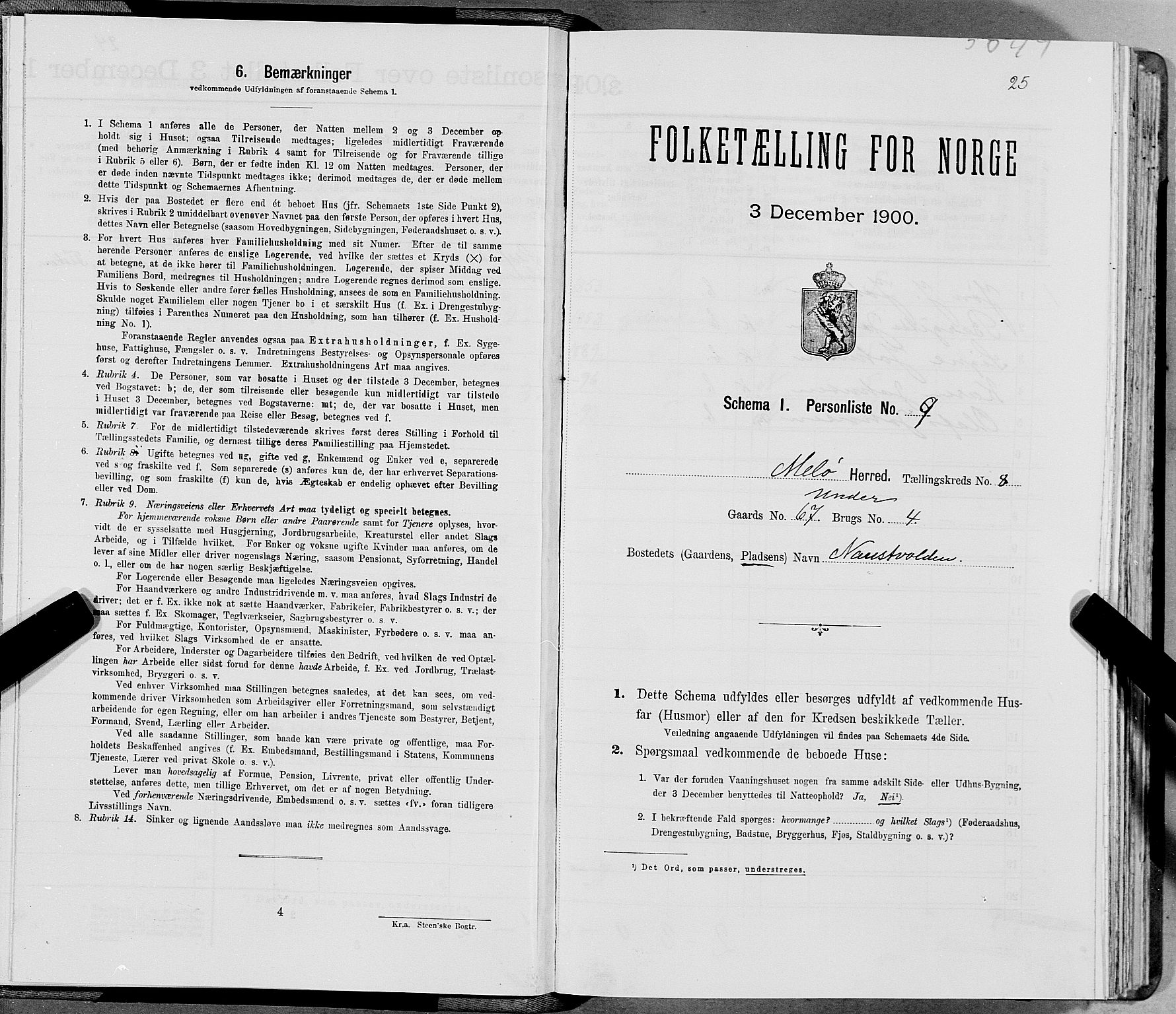 SAT, Folketelling 1900 for 1837 Meløy herred, 1900, s. 1112