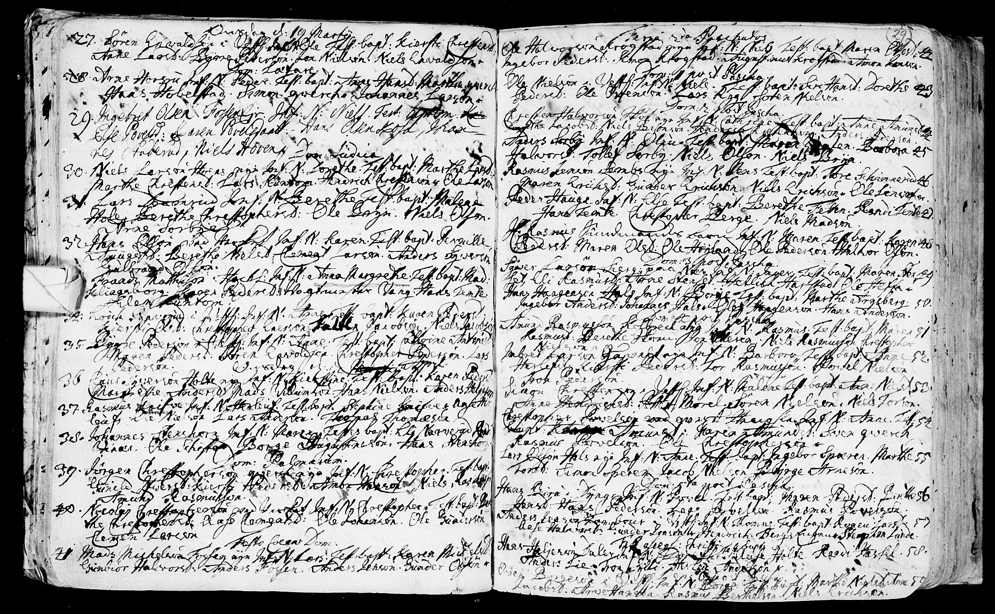 Eiker kirkebøker, AV/SAKO-A-4/F/Fa/L0003: Ministerialbok nr. I 3, 1724-1753, s. 29