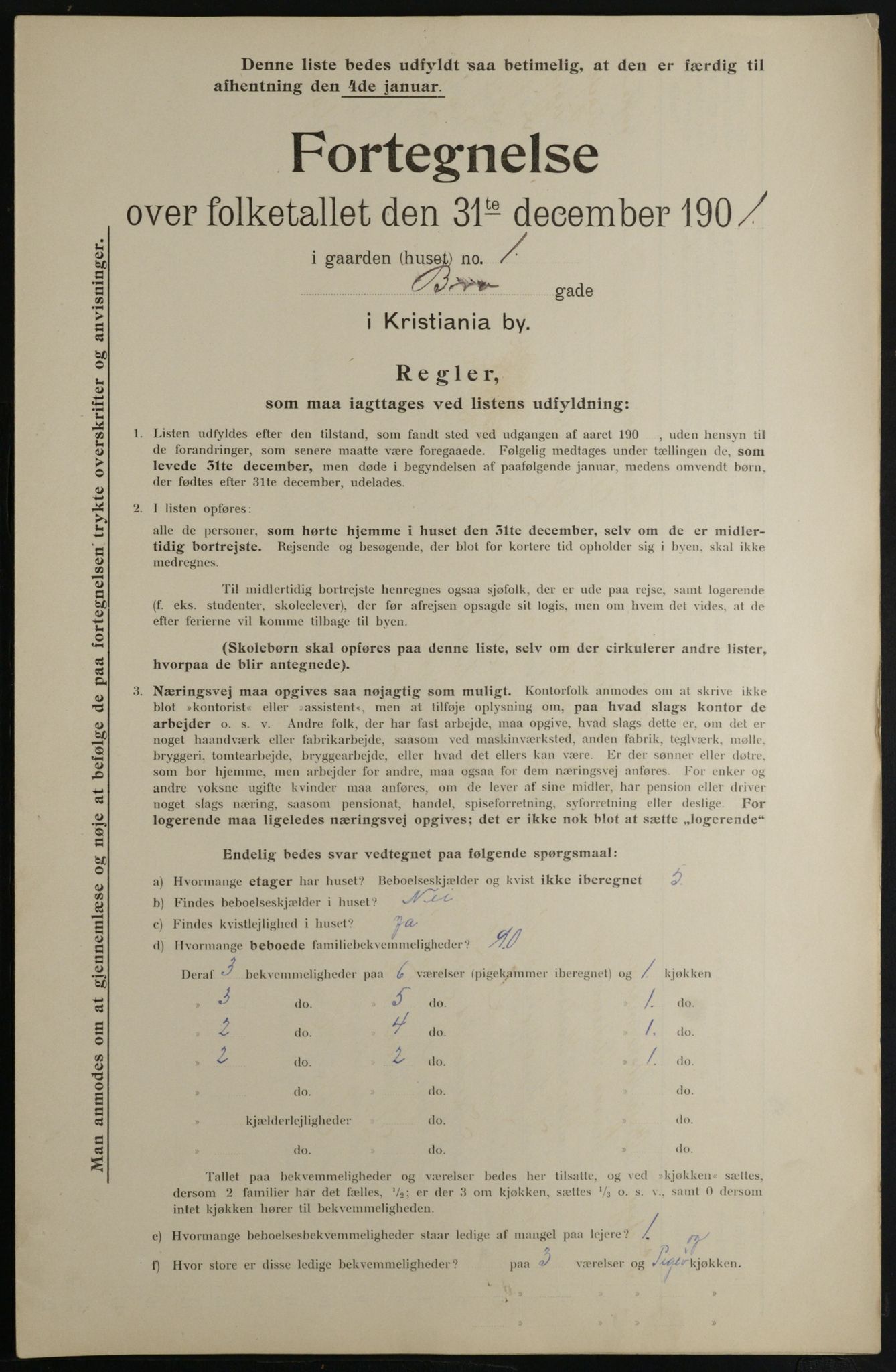OBA, Kommunal folketelling 31.12.1901 for Kristiania kjøpstad, 1901, s. 1621