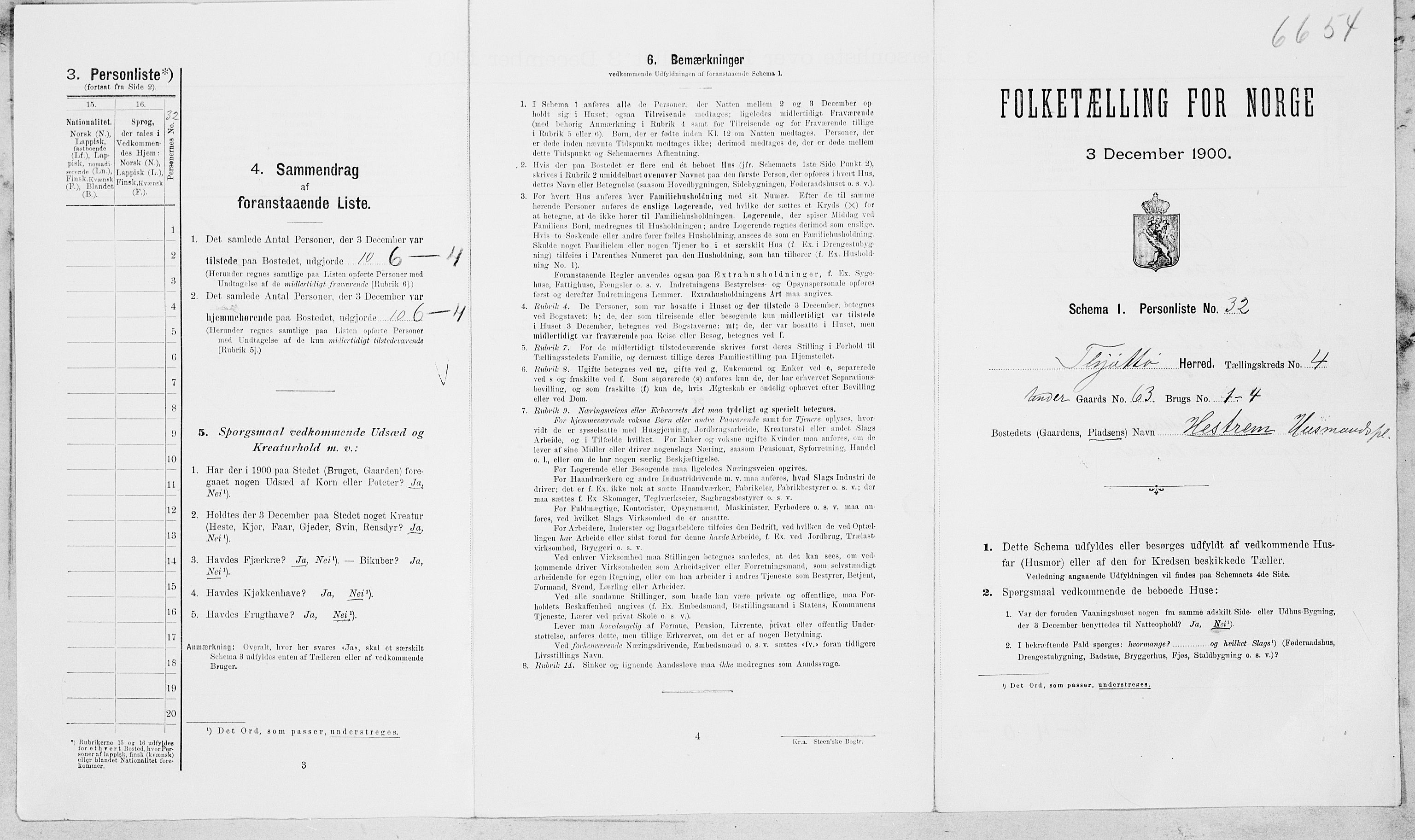 SAT, Folketelling 1900 for 1817 Tjøtta herred, 1900, s. 530