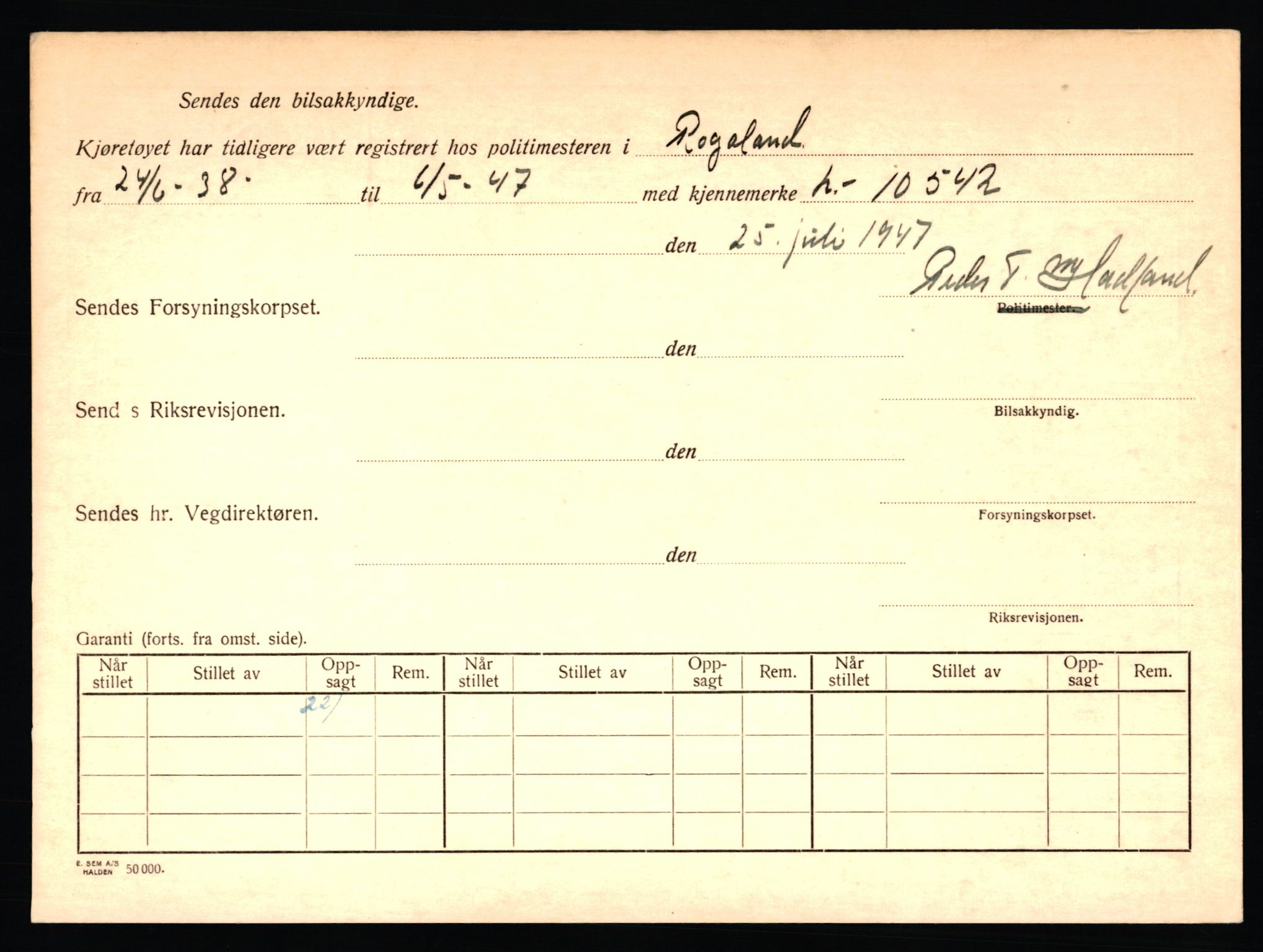 Stavanger trafikkstasjon, AV/SAST-A-101942/0/F/L0011: L-3700 - L-4199, 1930-1971, s. 170