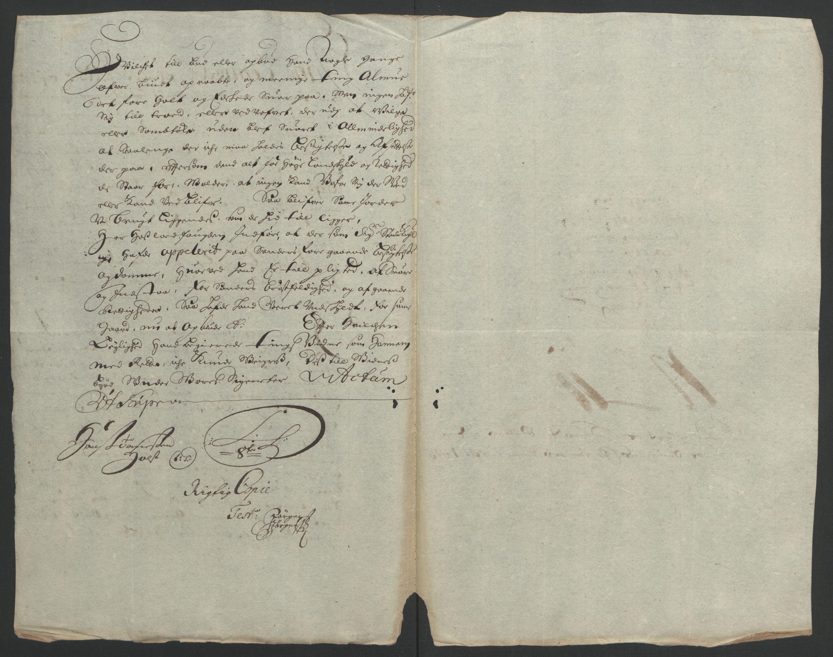 Rentekammeret inntil 1814, Reviderte regnskaper, Fogderegnskap, AV/RA-EA-4092/R13/L0831: Fogderegnskap Solør, Odal og Østerdal, 1693, s. 280