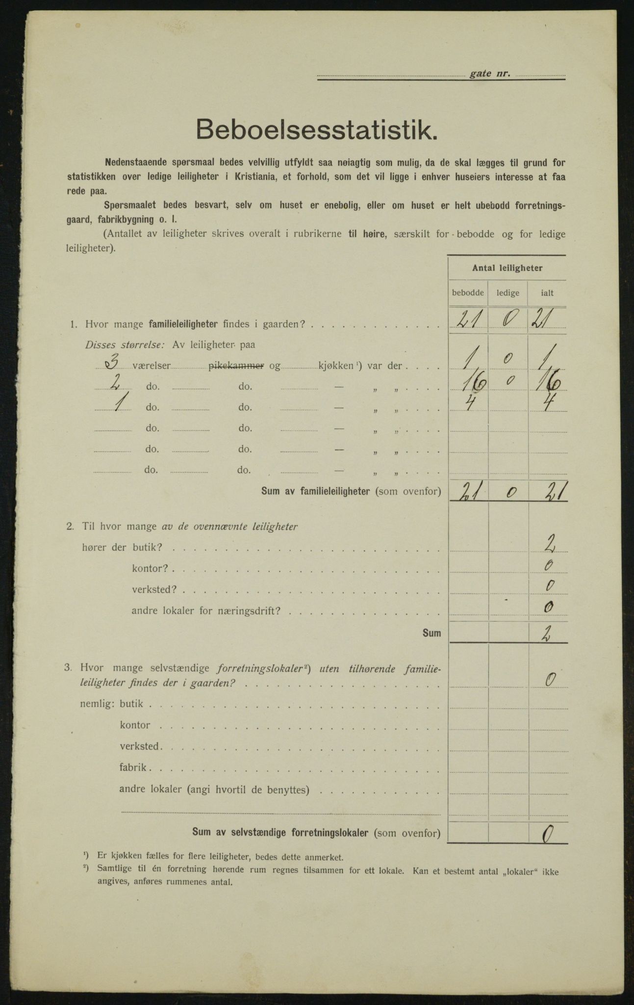 OBA, Kommunal folketelling 1.2.1912 for Kristiania, 1912, s. 66098