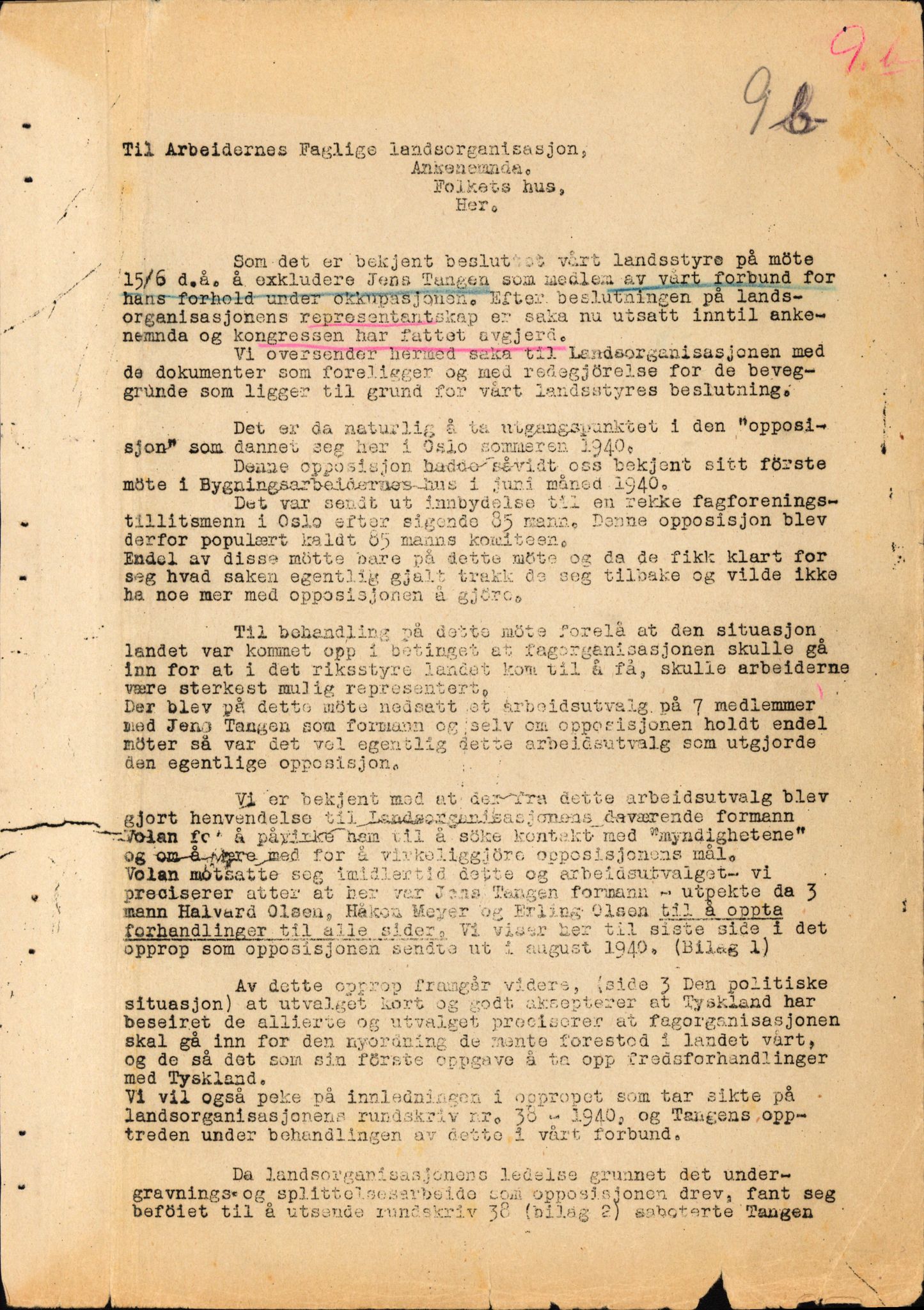 Landssvikarkivet, Oslo politikammer, AV/RA-S-3138-01/D/Da/L1026/0002: Dommer, dnr. 4168 - 4170 / Dnr. 4169, 1945-1948, s. 94