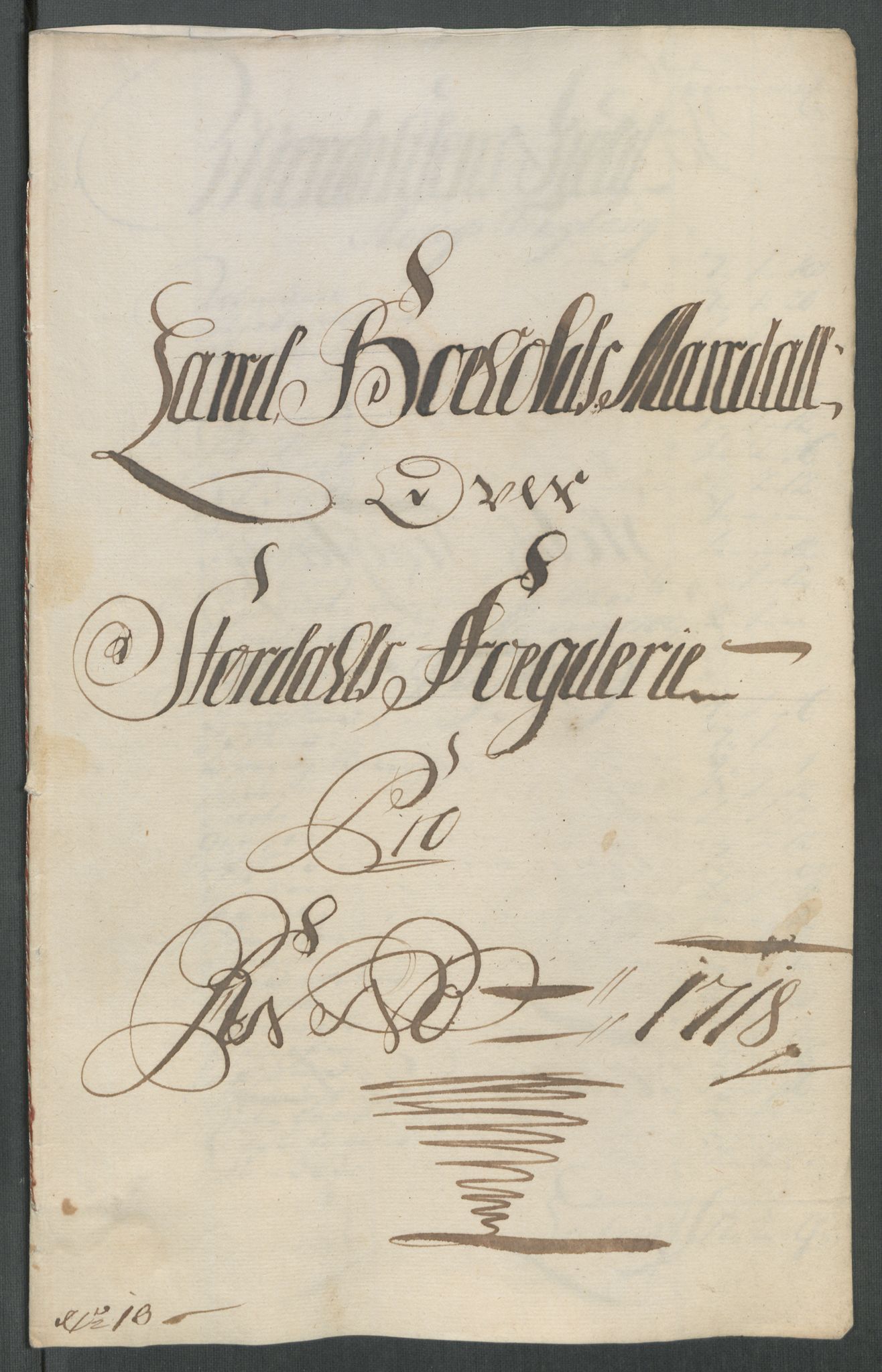 Rentekammeret inntil 1814, Reviderte regnskaper, Fogderegnskap, AV/RA-EA-4092/R62/L4208: Fogderegnskap Stjørdal og Verdal, 1718, s. 188