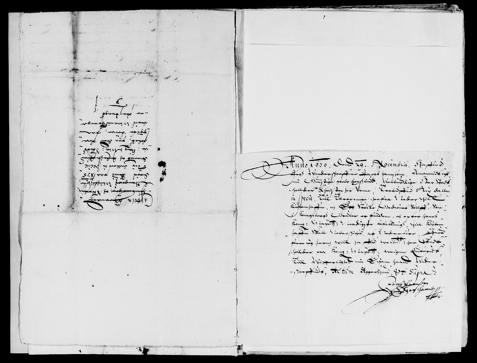 Rentekammeret inntil 1814, Reviderte regnskaper, Lensregnskaper, AV/RA-EA-5023/R/Rb/Rba/L0101: Akershus len, 1630-1631