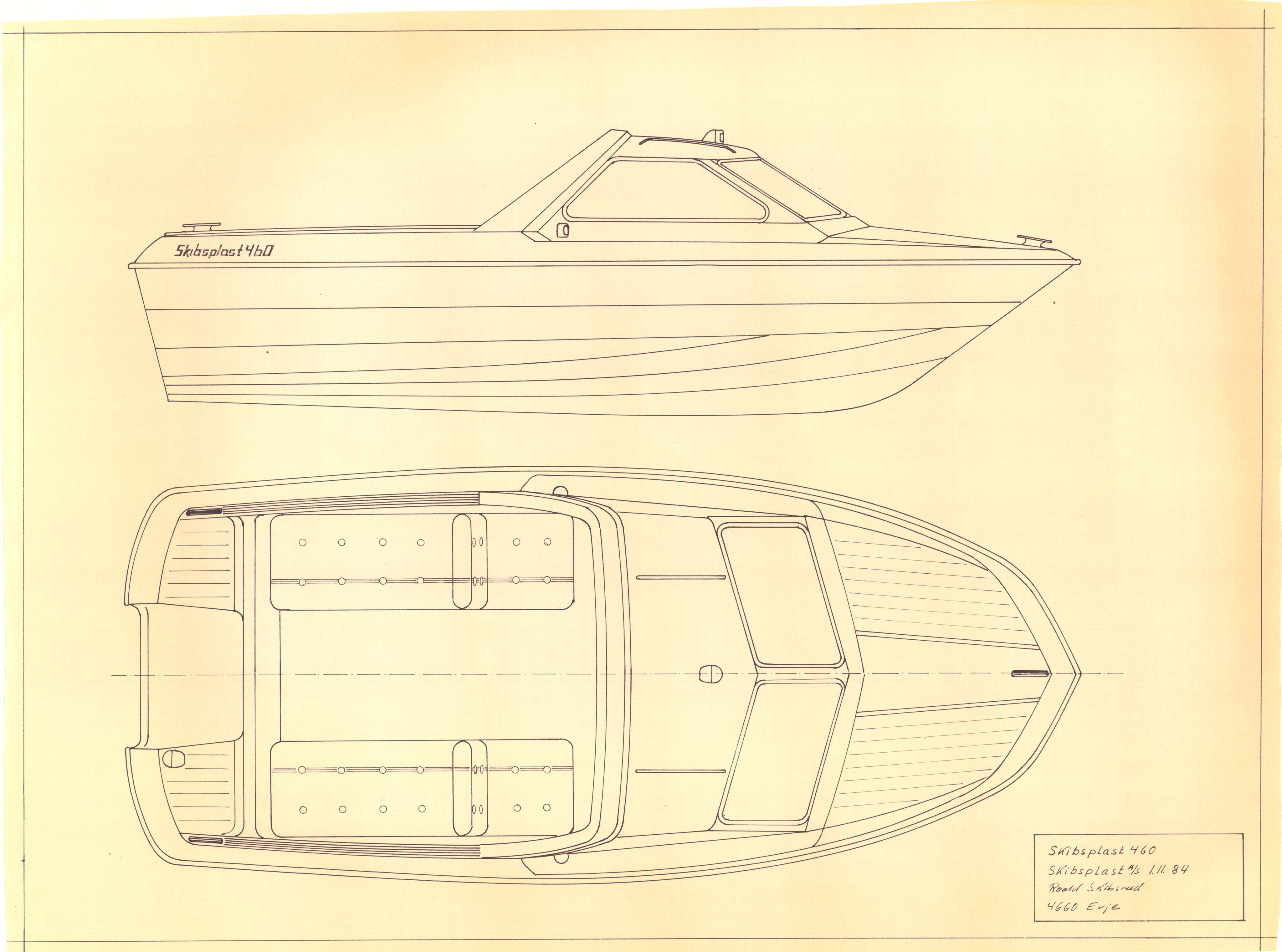 Skibsplast, AAKS/PA-2968/01/T/T02/L0025: Skibsplast 460 HT, 1984