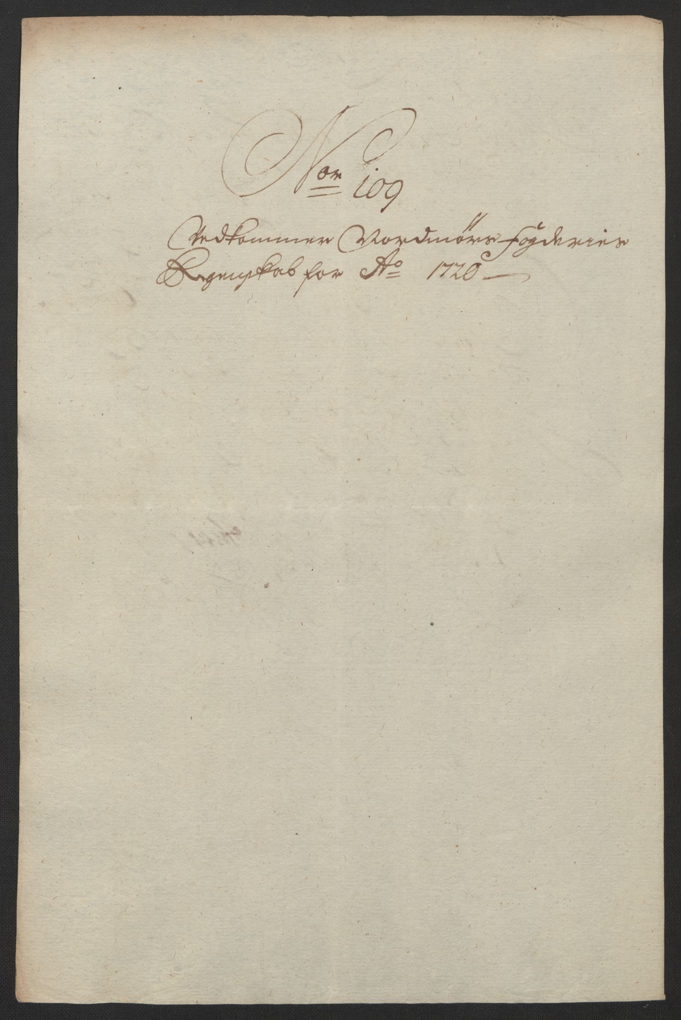 Rentekammeret inntil 1814, Reviderte regnskaper, Fogderegnskap, RA/EA-4092/R56/L3753: Fogderegnskap Nordmøre, 1720, s. 392