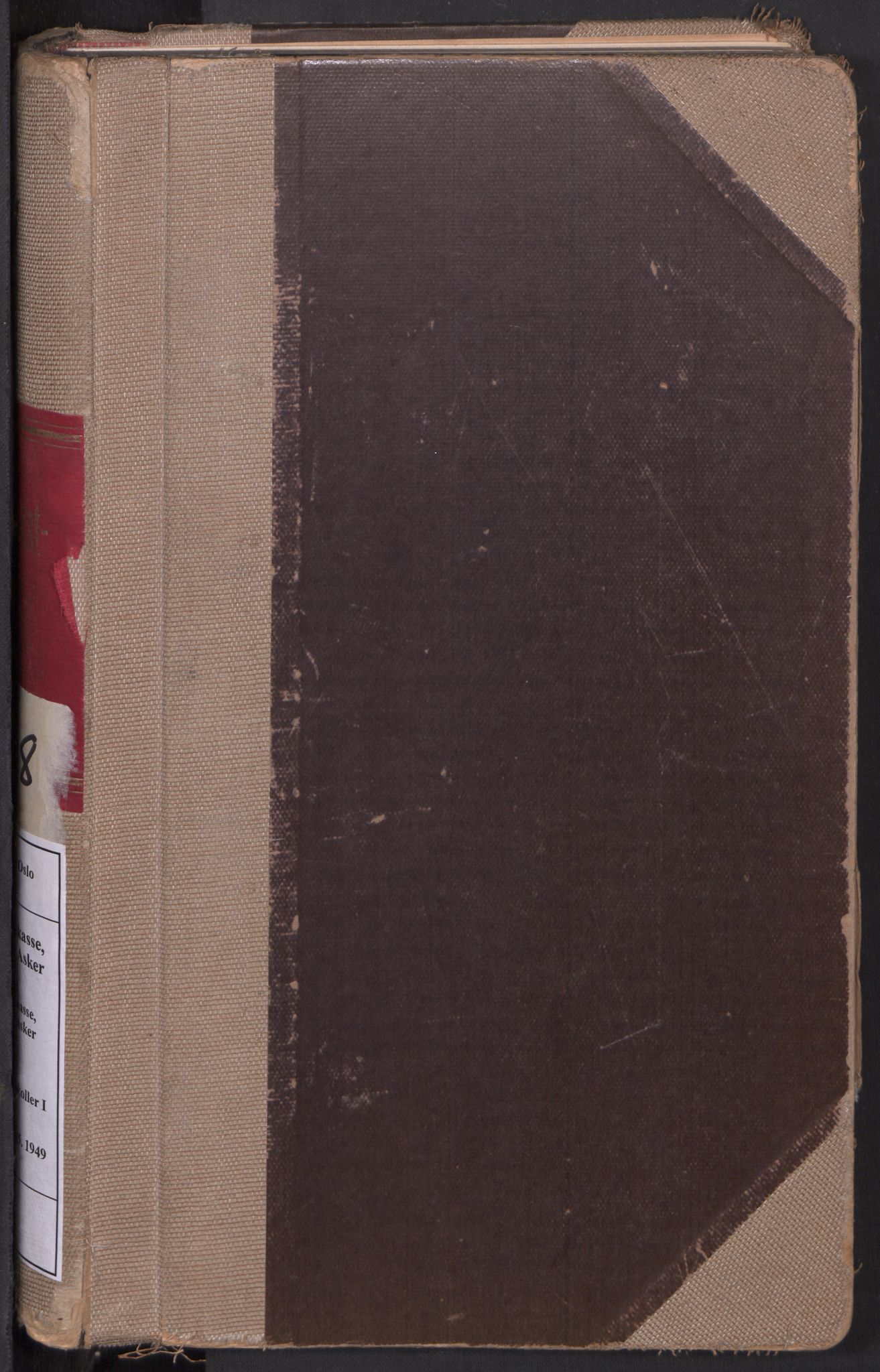 Norges brannkasse, branntakster Asker, AV/SAO-A-11380/F/Fa/L0015: Branntakstprotokoll, 1948-1949