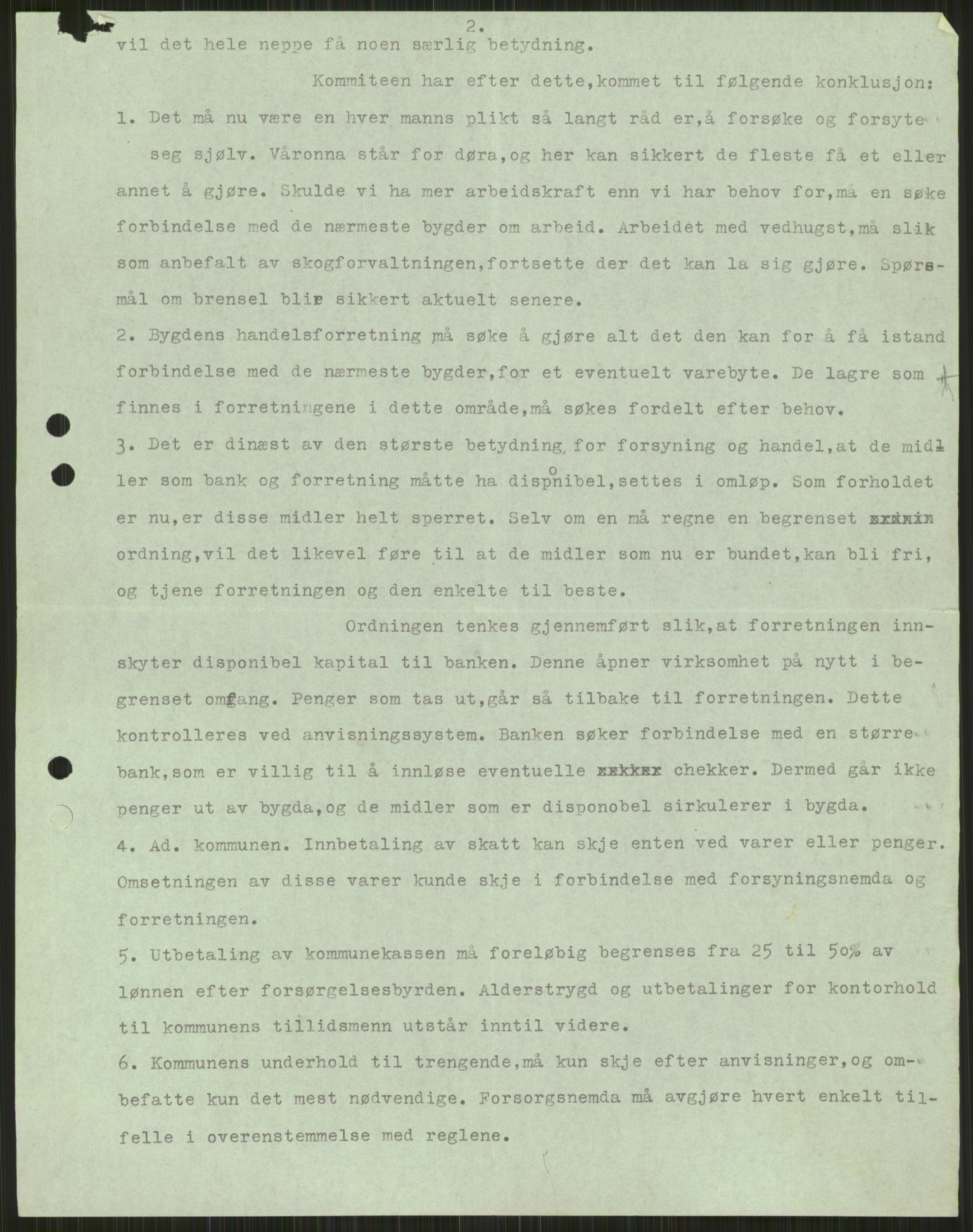 Forsvaret, Forsvarets krigshistoriske avdeling, RA/RAFA-2017/Y/Ya/L0016: II-C-11-31 - Fylkesmenn.  Rapporter om krigsbegivenhetene 1940., 1940, s. 151