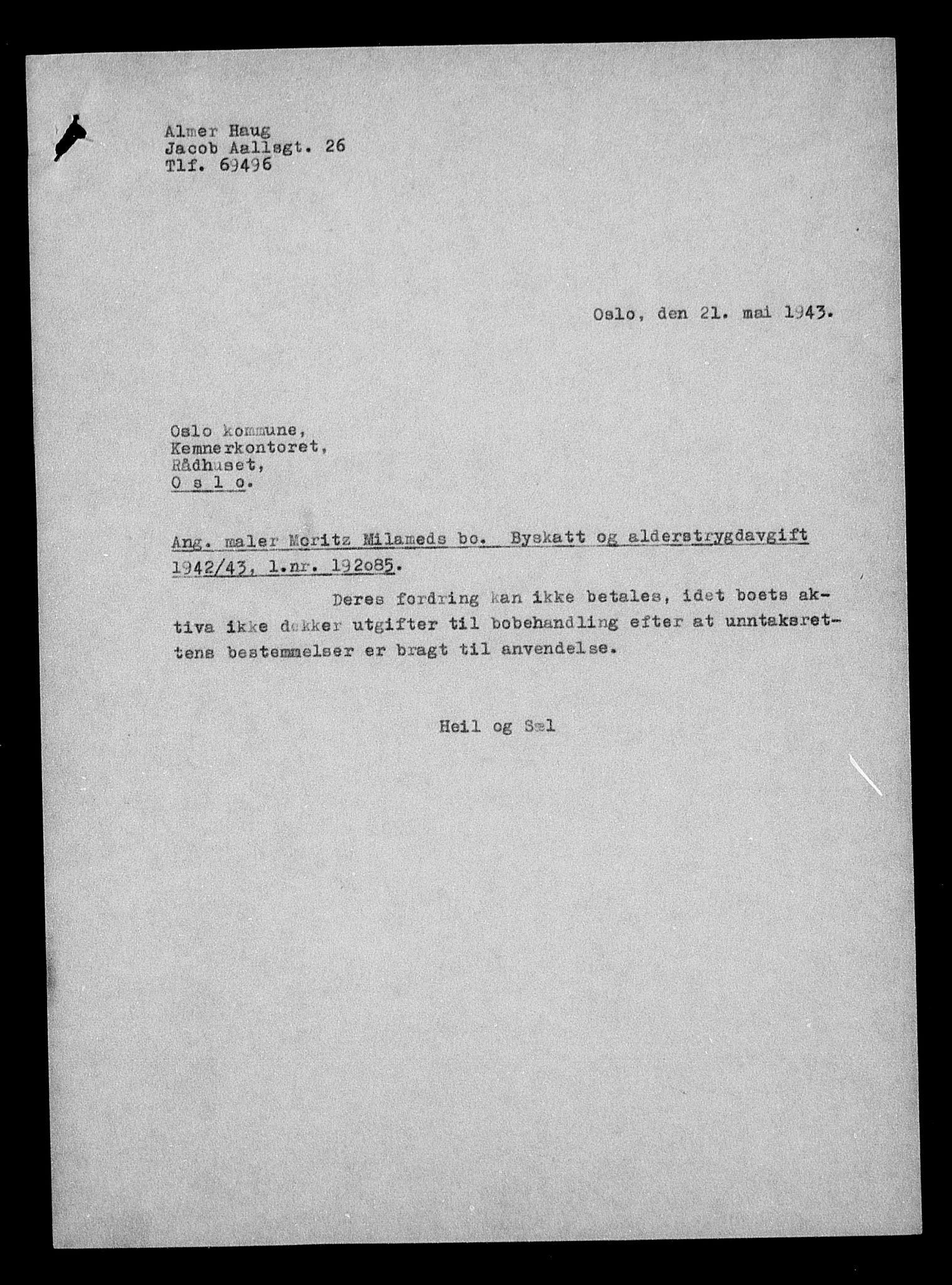 Justisdepartementet, Tilbakeføringskontoret for inndratte formuer, AV/RA-S-1564/H/Hc/Hcc/L0965: --, 1945-1947, s. 25