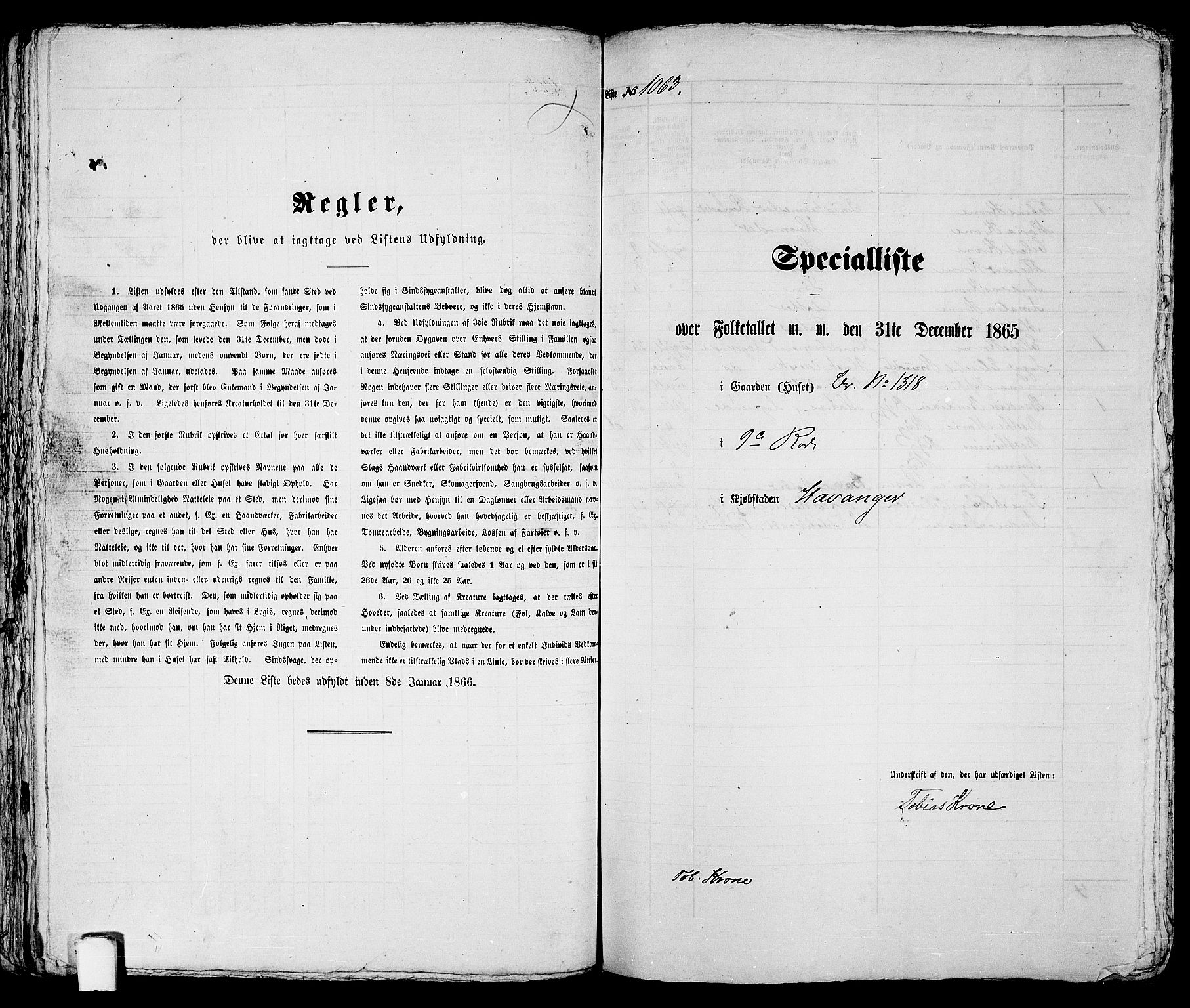 RA, Folketelling 1865 for 1103 Stavanger kjøpstad, 1865, s. 2150