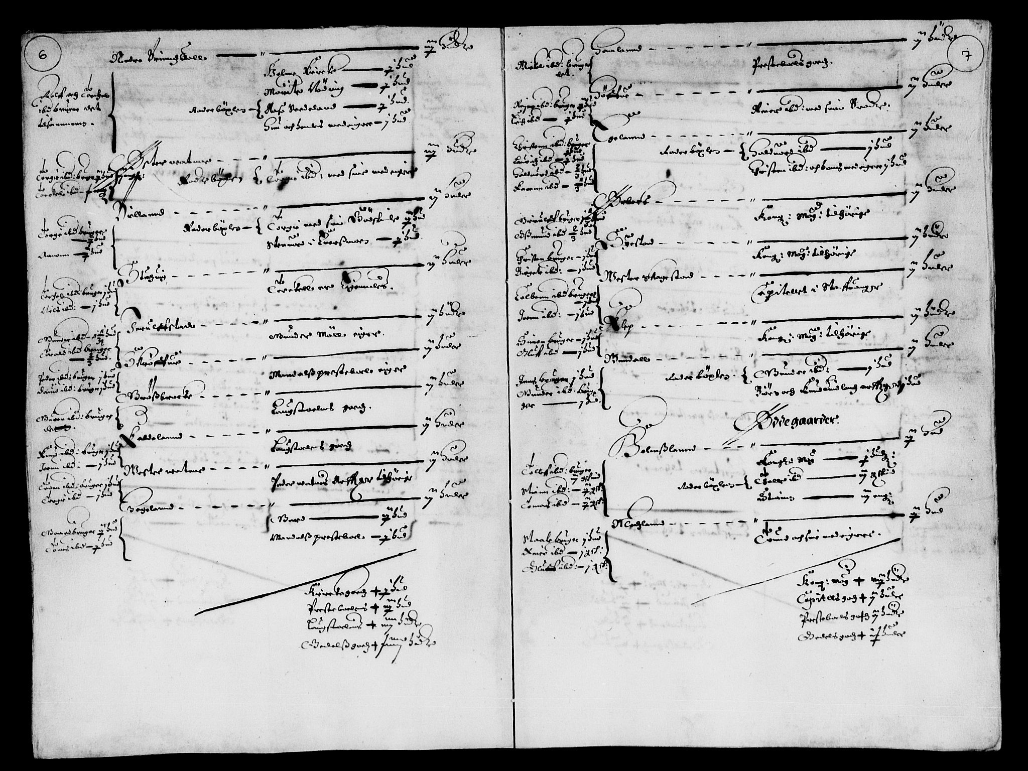 Rentekammeret inntil 1814, Reviderte regnskaper, Lensregnskaper, AV/RA-EA-5023/R/Rb/Rbq/L0036: Nedenes len. Mandals len. Råbyggelag., 1646-1648