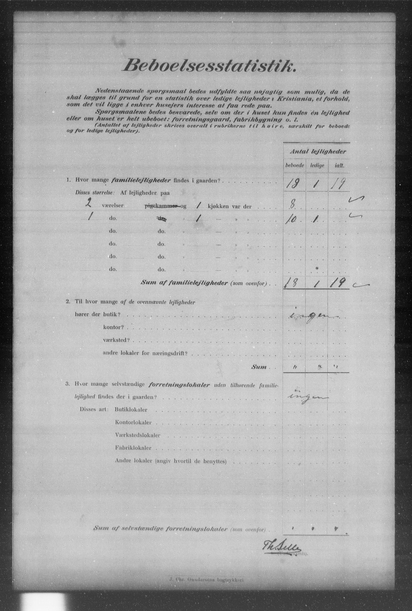 OBA, Kommunal folketelling 31.12.1903 for Kristiania kjøpstad, 1903, s. 16356