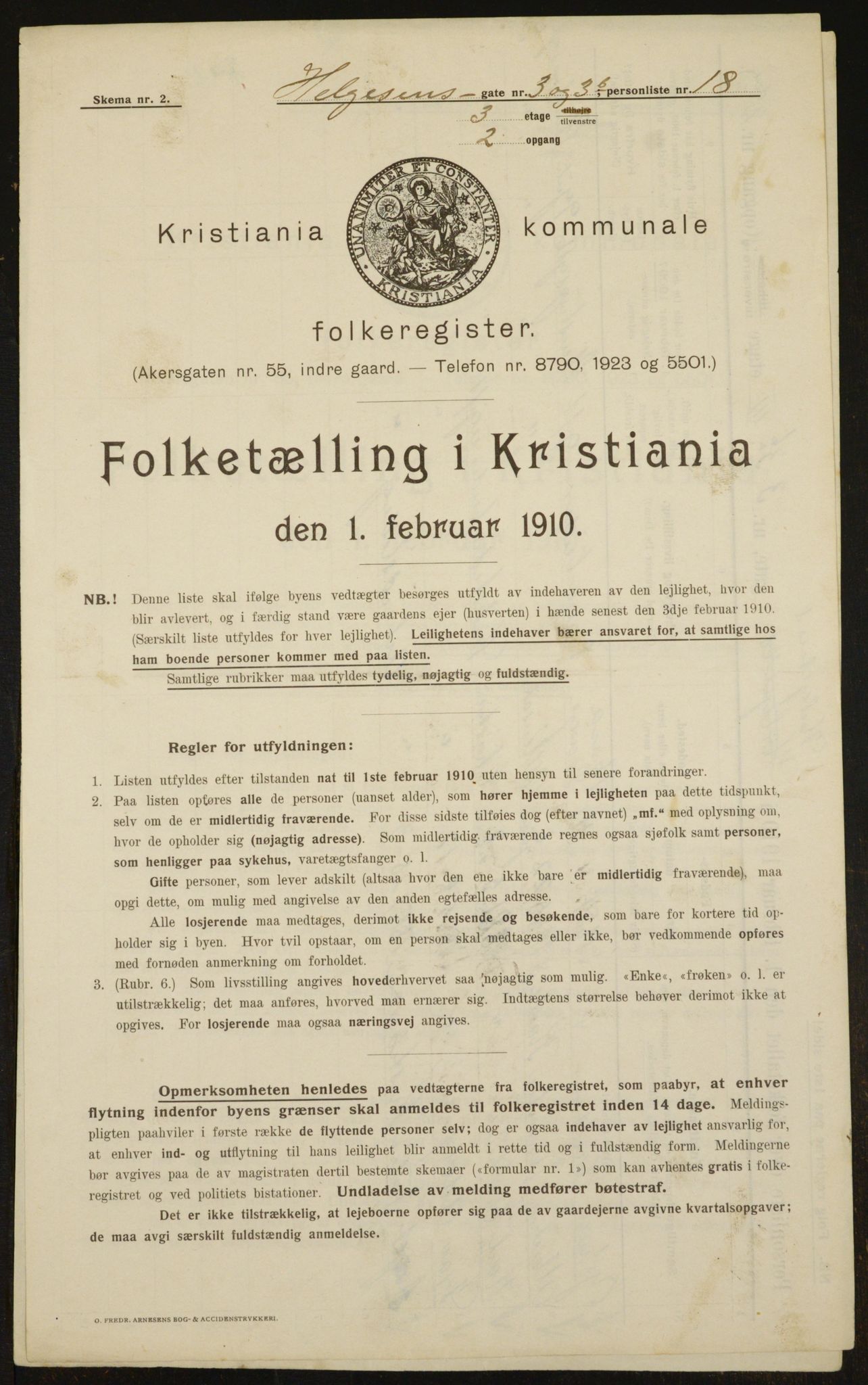 OBA, Kommunal folketelling 1.2.1910 for Kristiania, 1910, s. 36280