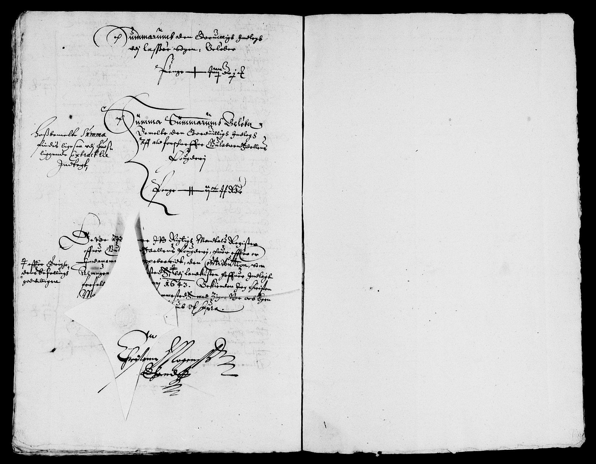 Rentekammeret inntil 1814, Reviderte regnskaper, Lensregnskaper, AV/RA-EA-5023/R/Rb/Rba/L0177: Akershus len, 1643-1644