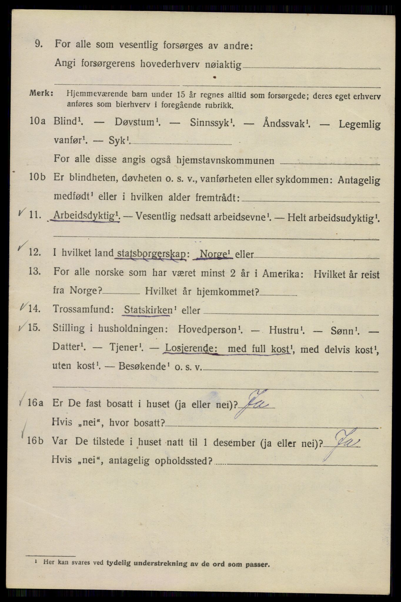 SAO, Folketelling 1920 for 0301 Kristiania kjøpstad, 1920, s. 351172