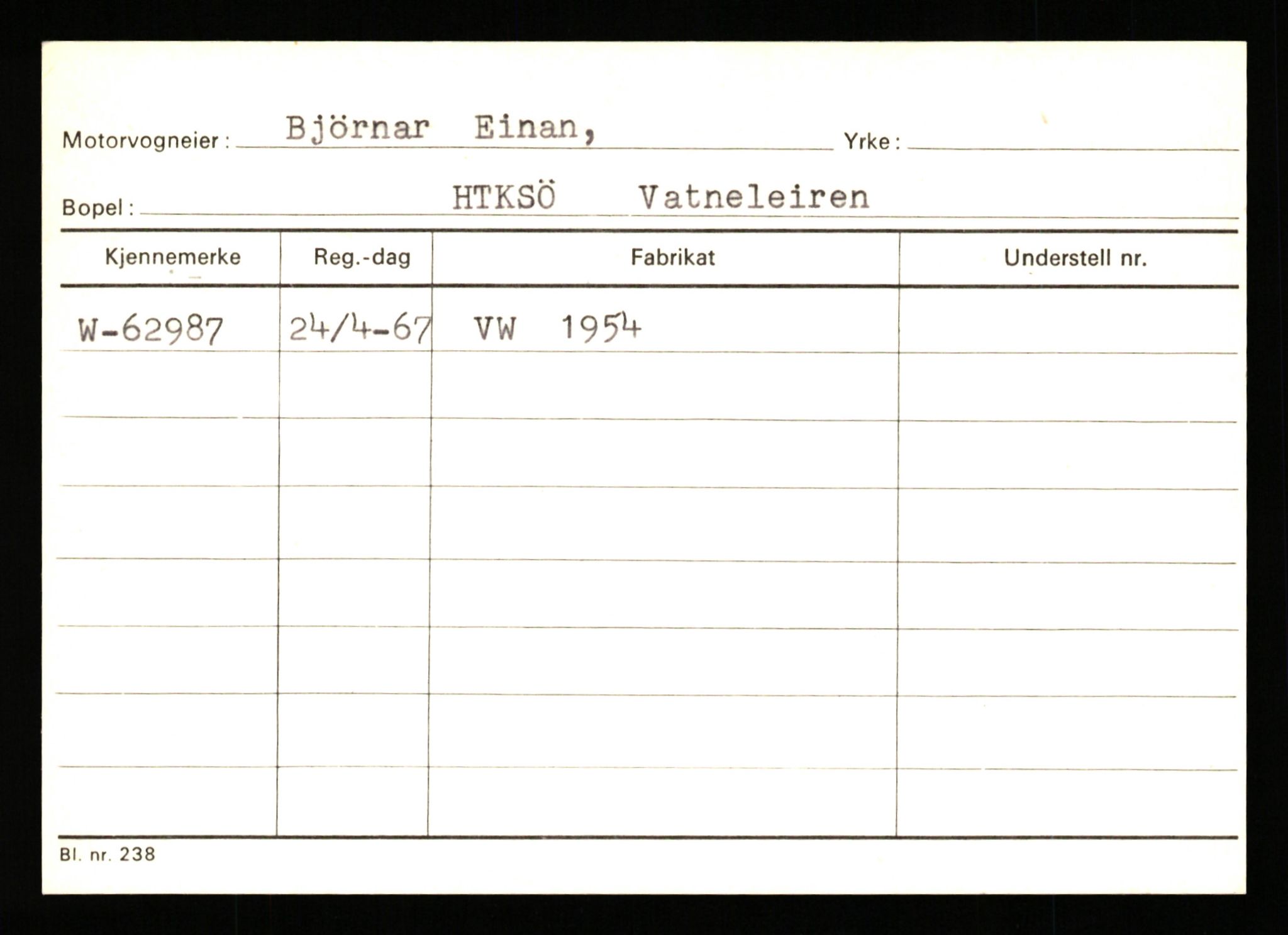 Stavanger trafikkstasjon, AV/SAST-A-101942/0/G/L0007: Registreringsnummer: 49019 - 67460, 1930-1971, s. 2687