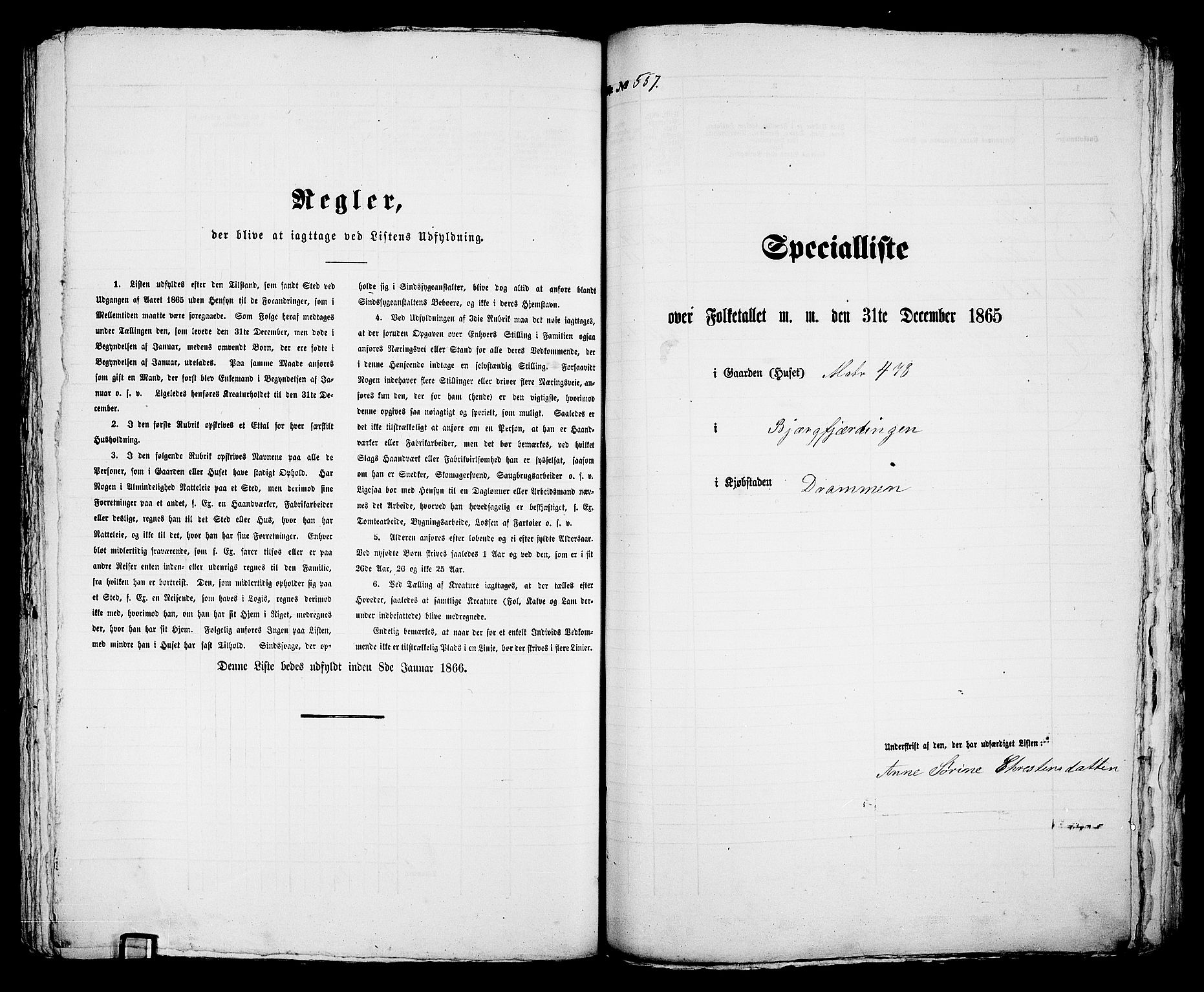 RA, Folketelling 1865 for 0602aB Bragernes prestegjeld i Drammen kjøpstad, 1865, s. 1159