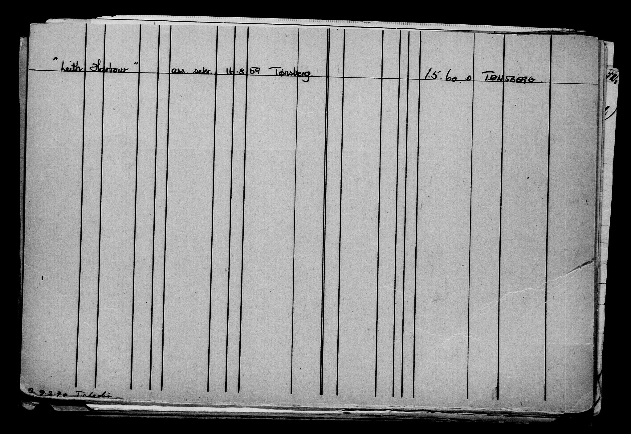 Direktoratet for sjømenn, RA/S-3545/G/Gb/L0055: Hovedkort, 1904, s. 260