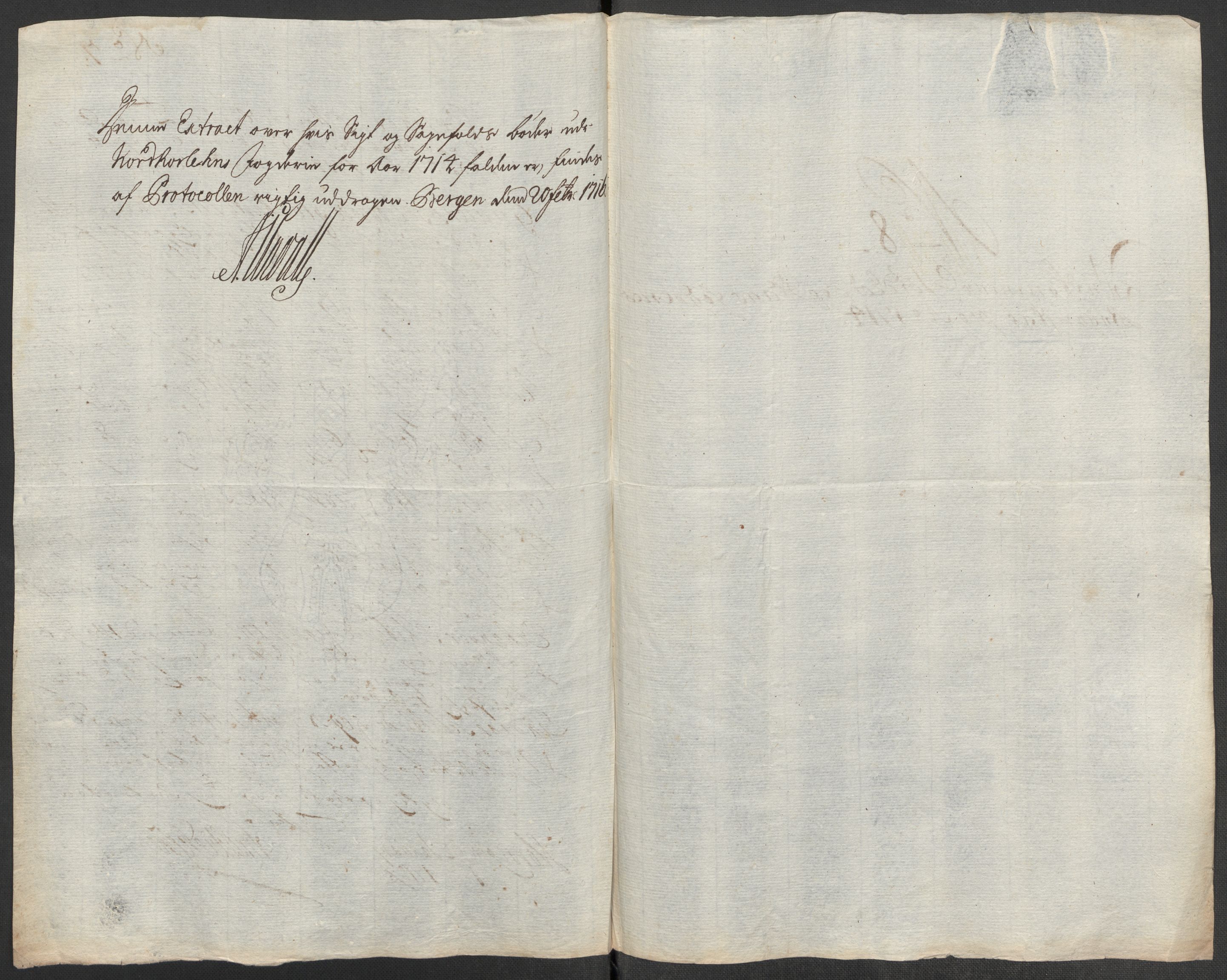 Rentekammeret inntil 1814, Reviderte regnskaper, Fogderegnskap, RA/EA-4092/R51/L3197: Fogderegnskap Nordhordland og Voss, 1714, s. 232