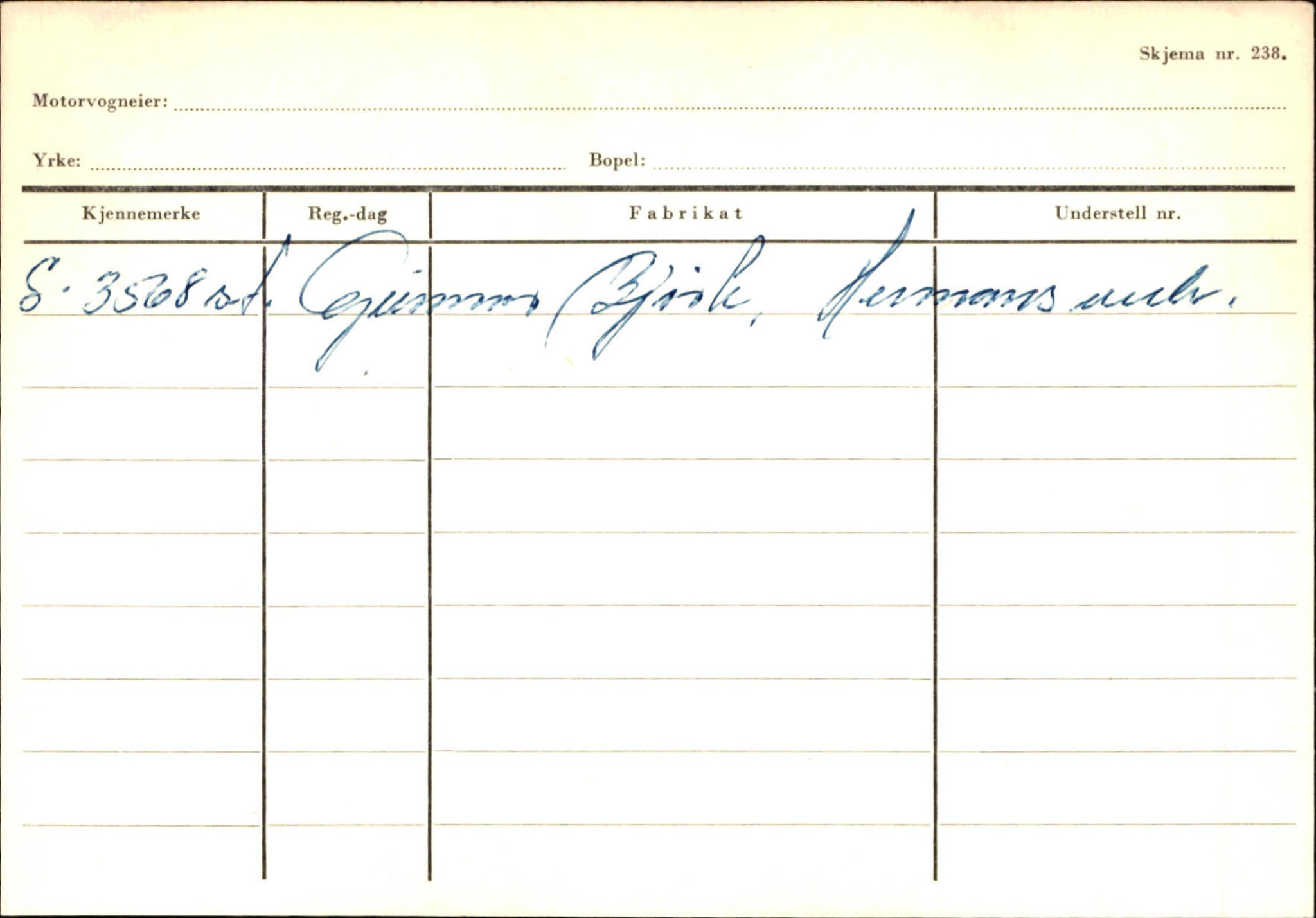 Statens vegvesen, Sogn og Fjordane vegkontor, SAB/A-5301/4/F/L0126: Eigarregister Fjaler M-Å. Leikanger A-Å, 1945-1975, s. 1482