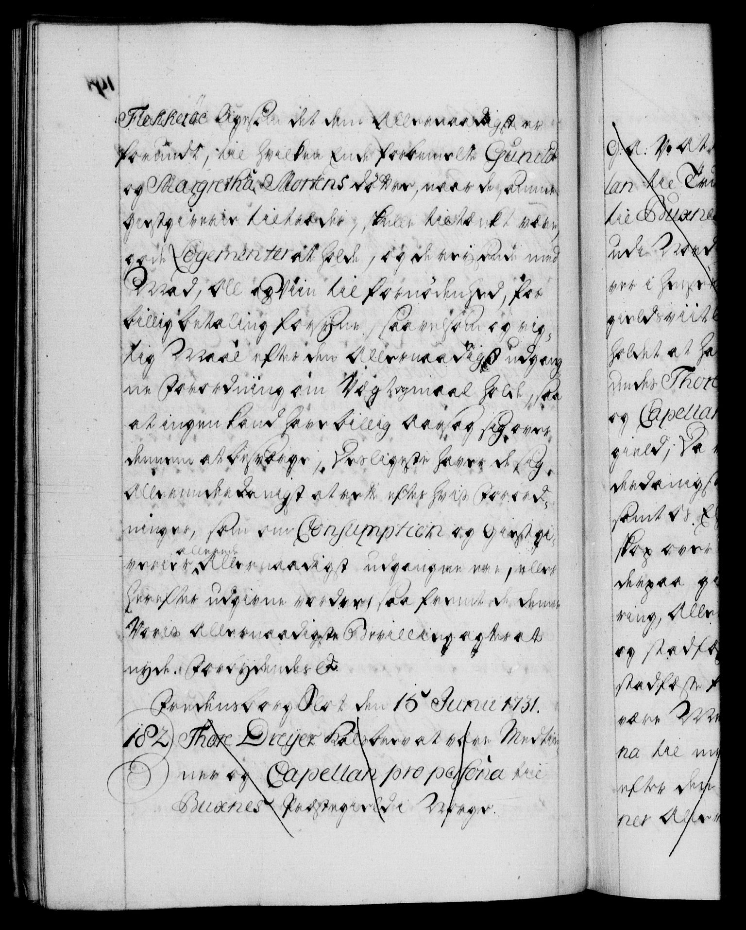 Danske Kanselli 1572-1799, RA/EA-3023/F/Fc/Fca/Fcaa/L0027: Norske registre, 1730-1732, s. 194b