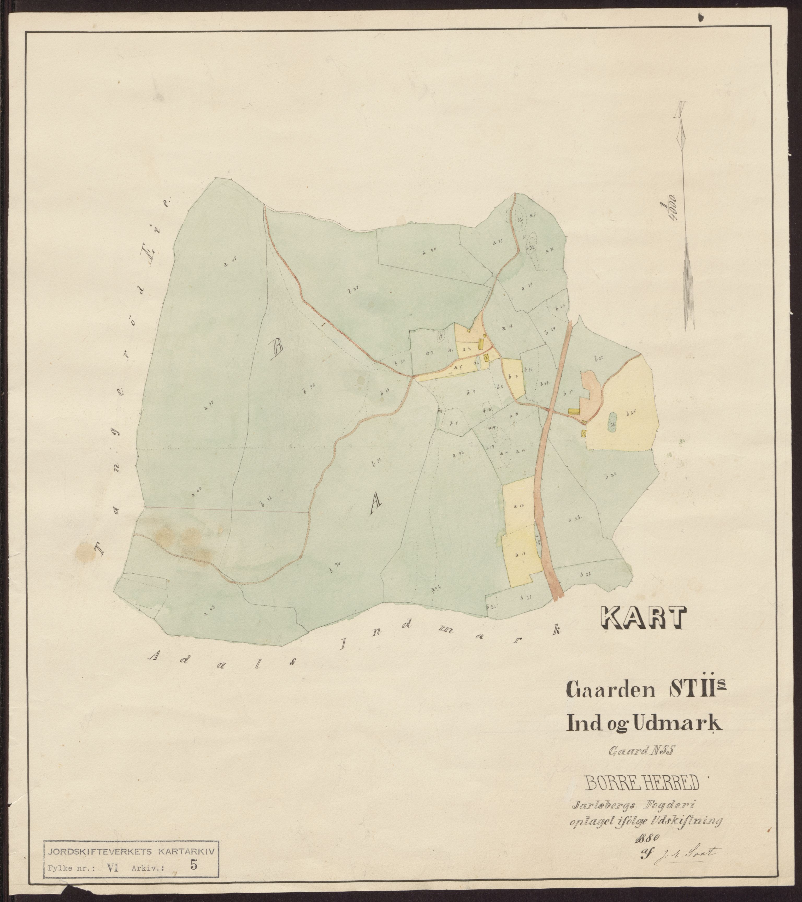 Jordskifteverkets kartarkiv, RA/S-3929/T, 1859-1988, s. 16