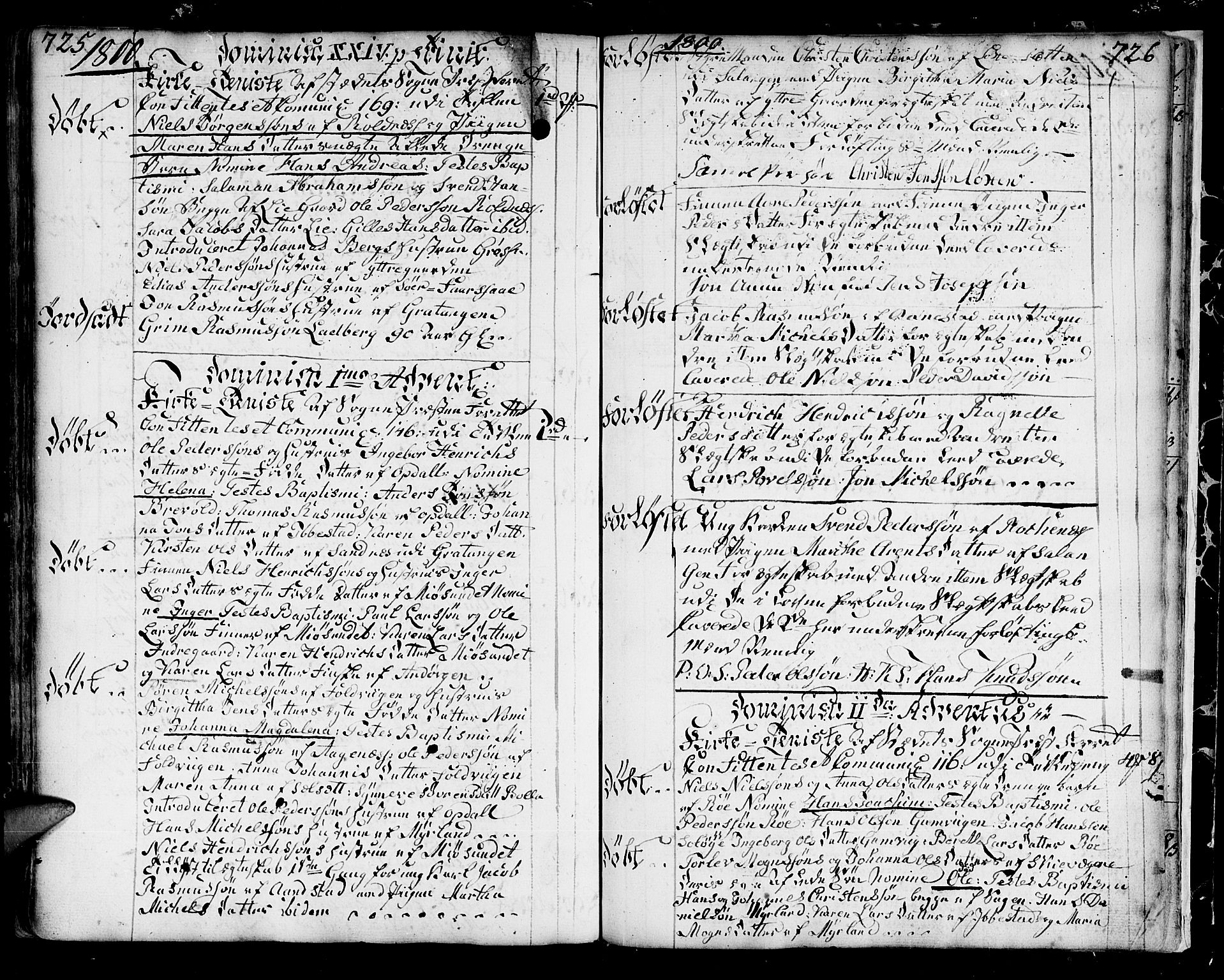 Ibestad sokneprestembete, AV/SATØ-S-0077/H/Ha/Haa/L0003kirke: Ministerialbok nr. 3, 1776-1801, s. 725-726