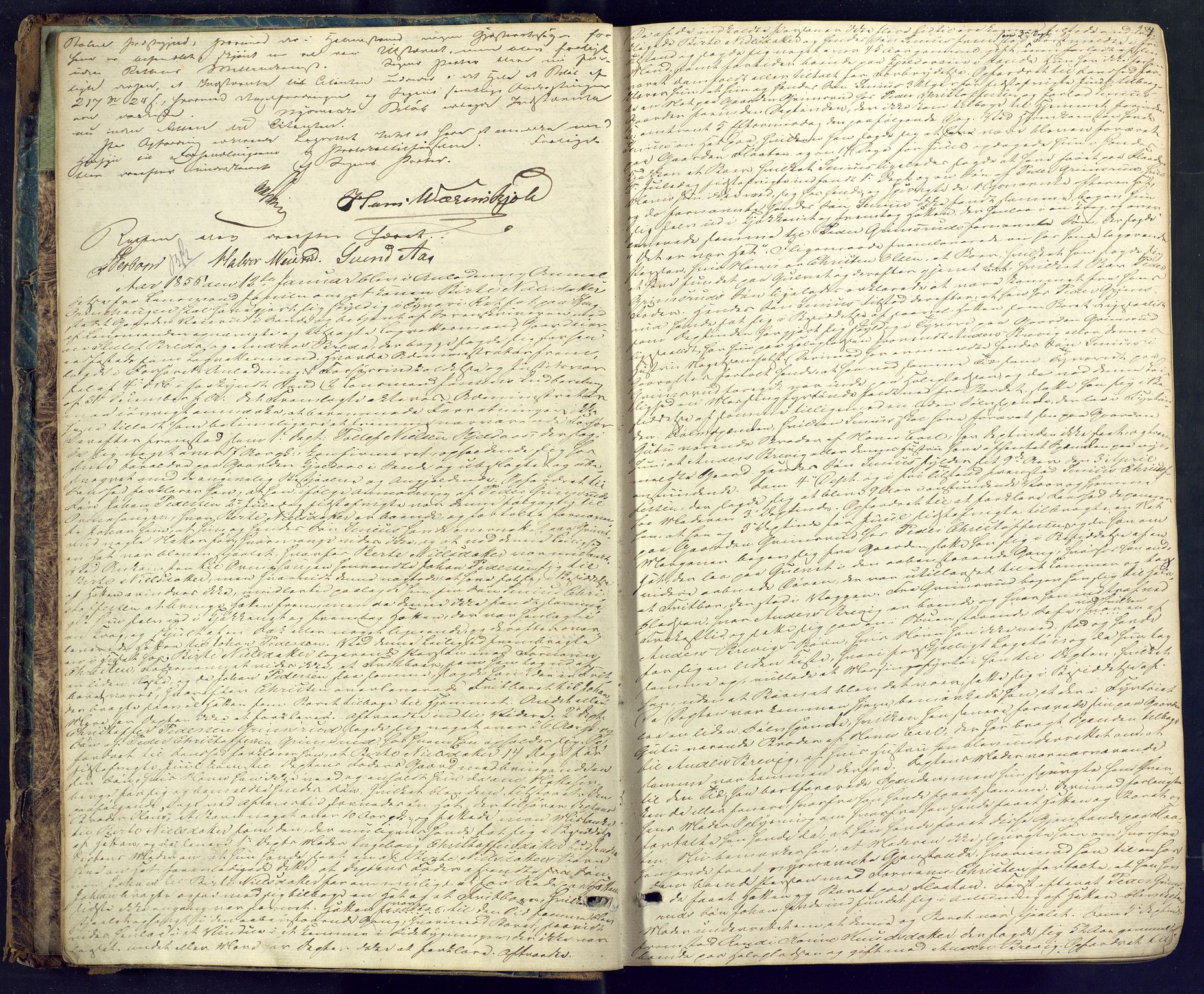 Nordre Jarlsberg sorenskriveri, AV/SAKO-A-80/F/Fb/Fba/L0014: Ekstrarettsprotokoll, 1855-1862, s. 4