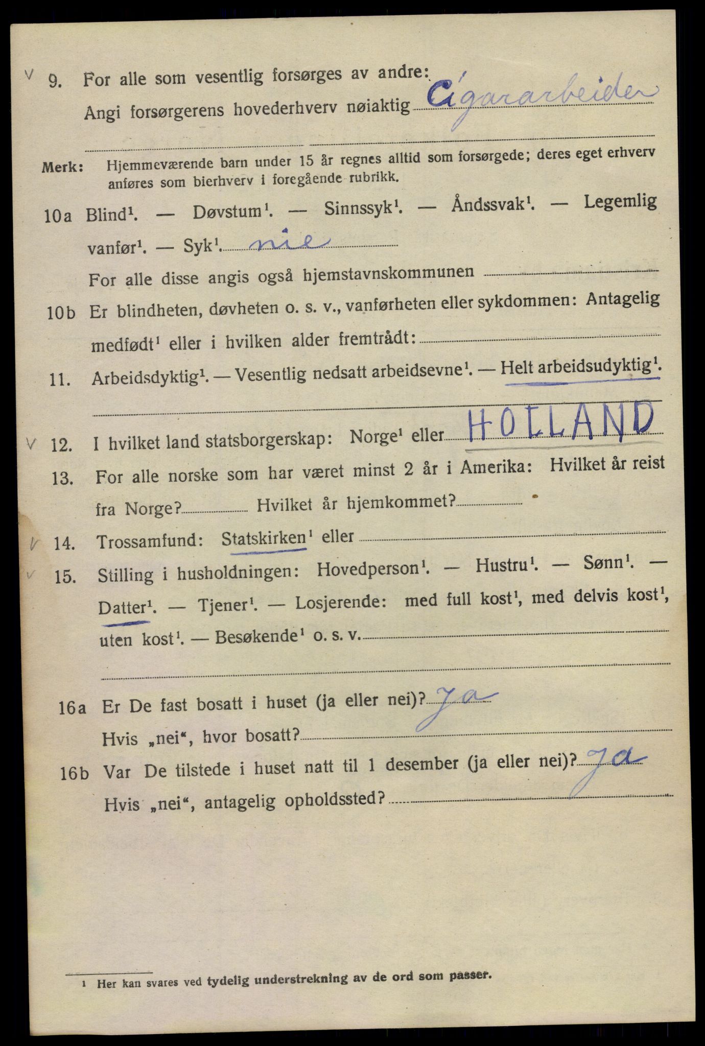 SAO, Folketelling 1920 for 0301 Kristiania kjøpstad, 1920, s. 366480