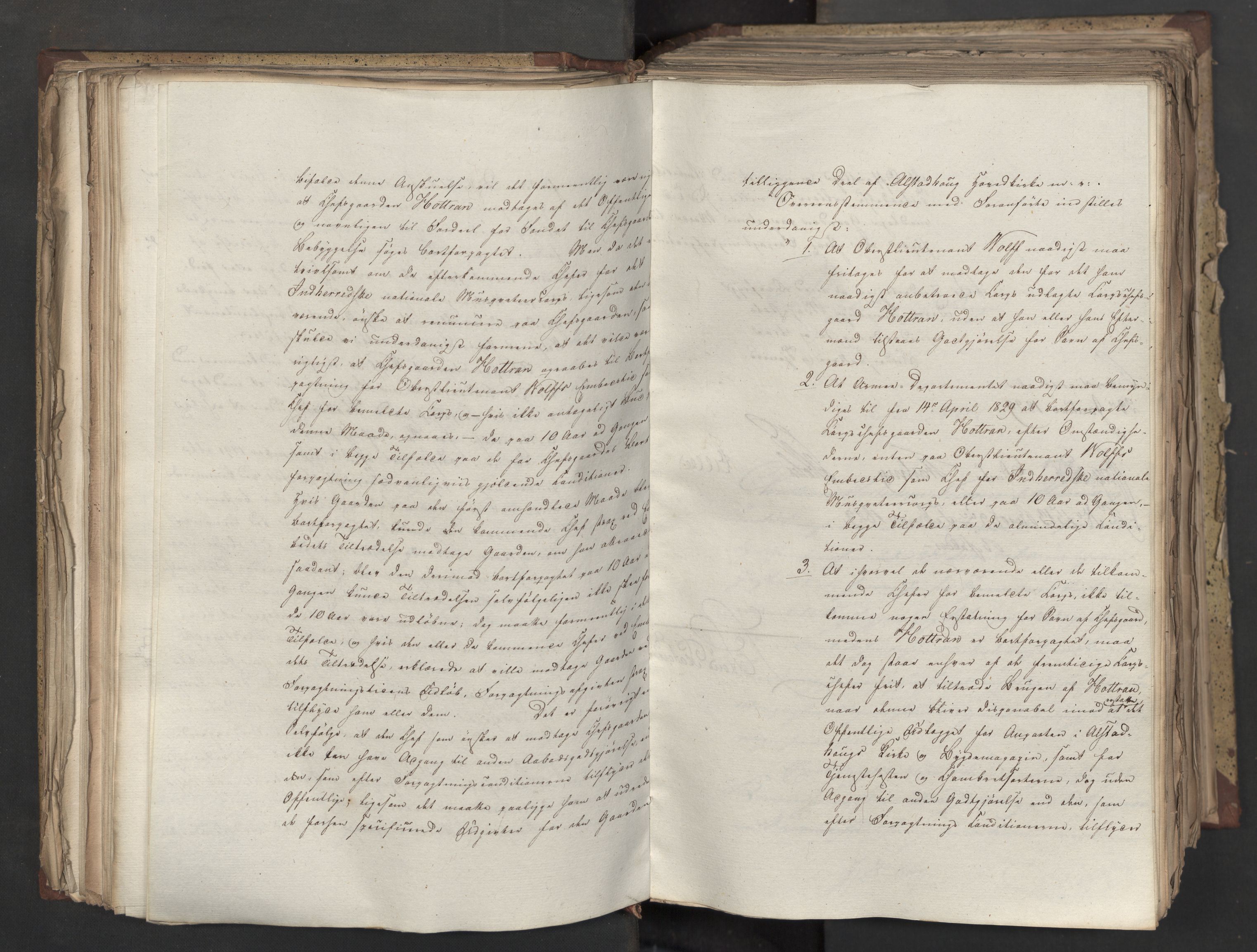Statsrådsavdelingen i Stockholm, AV/RA-S-1003/D/Da/L0058: Regjeringsinnstillinger nr. 808-1073, 1829, s. 193