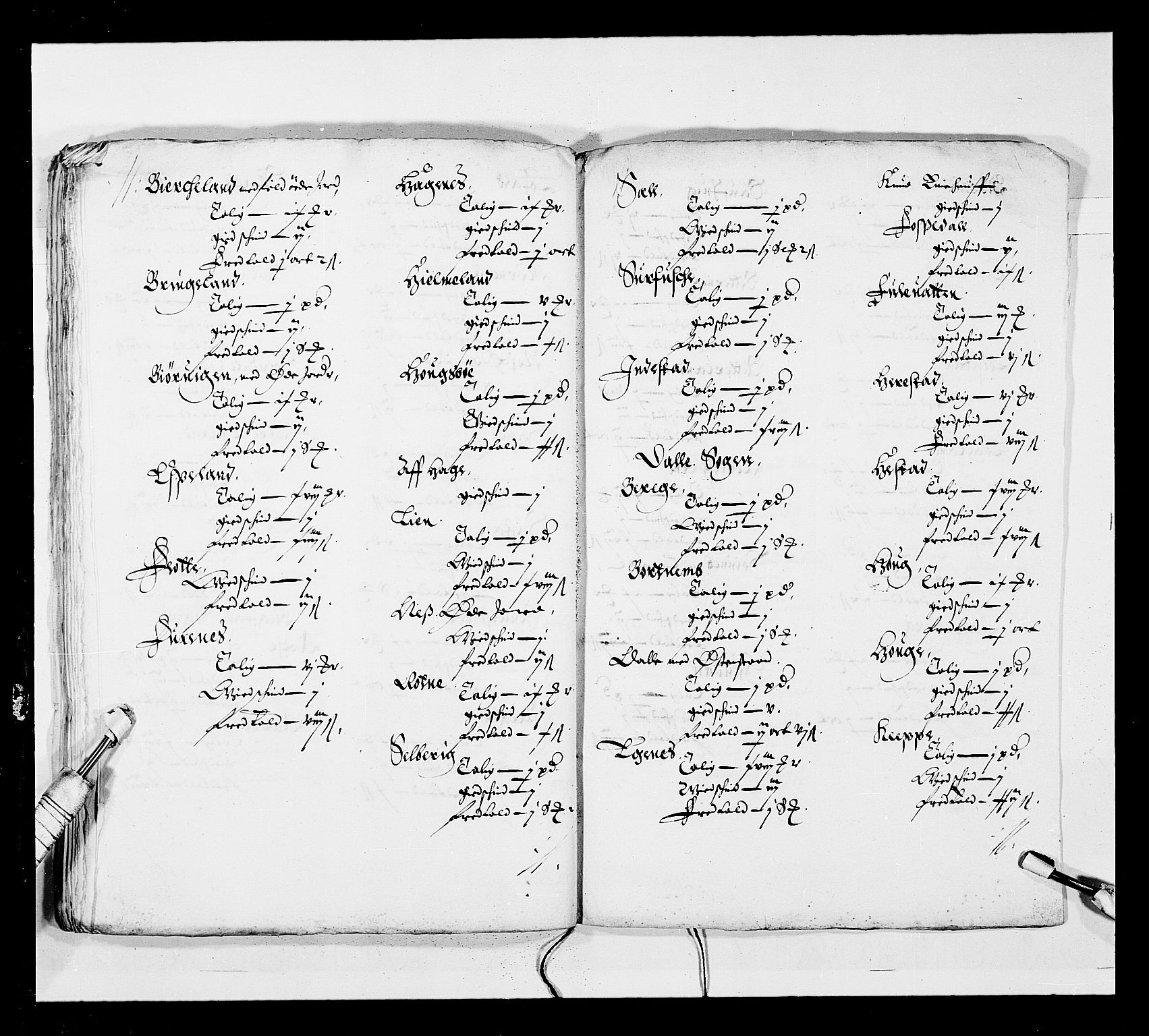 Stattholderembetet 1572-1771, RA/EA-2870/Ek/L0026/0001: Jordebøker 1633-1658: / Jordebøker for Bergenhus len, 1646-1647, s. 224