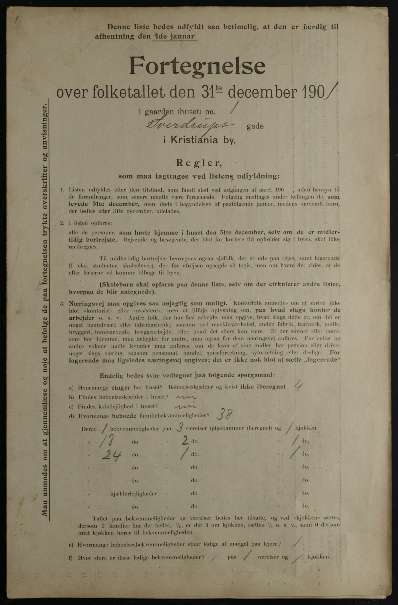 OBA, Kommunal folketelling 31.12.1901 for Kristiania kjøpstad, 1901, s. 16154