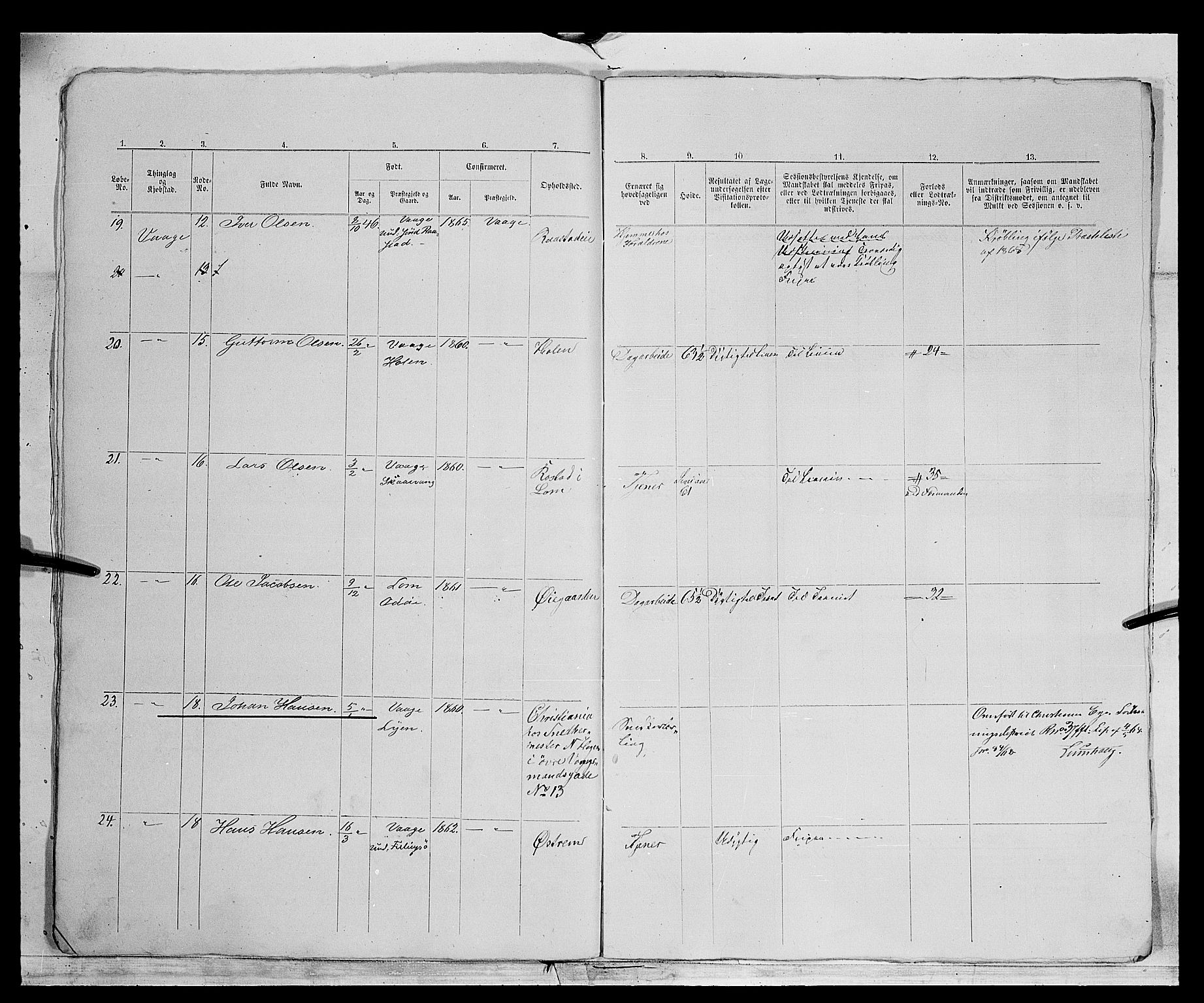 Fylkesmannen i Oppland, AV/SAH-FYO-002/1/K/Kg/L1174: Fron, Nordre og Søndre Fron, Vågå, 1860-1879, s. 445