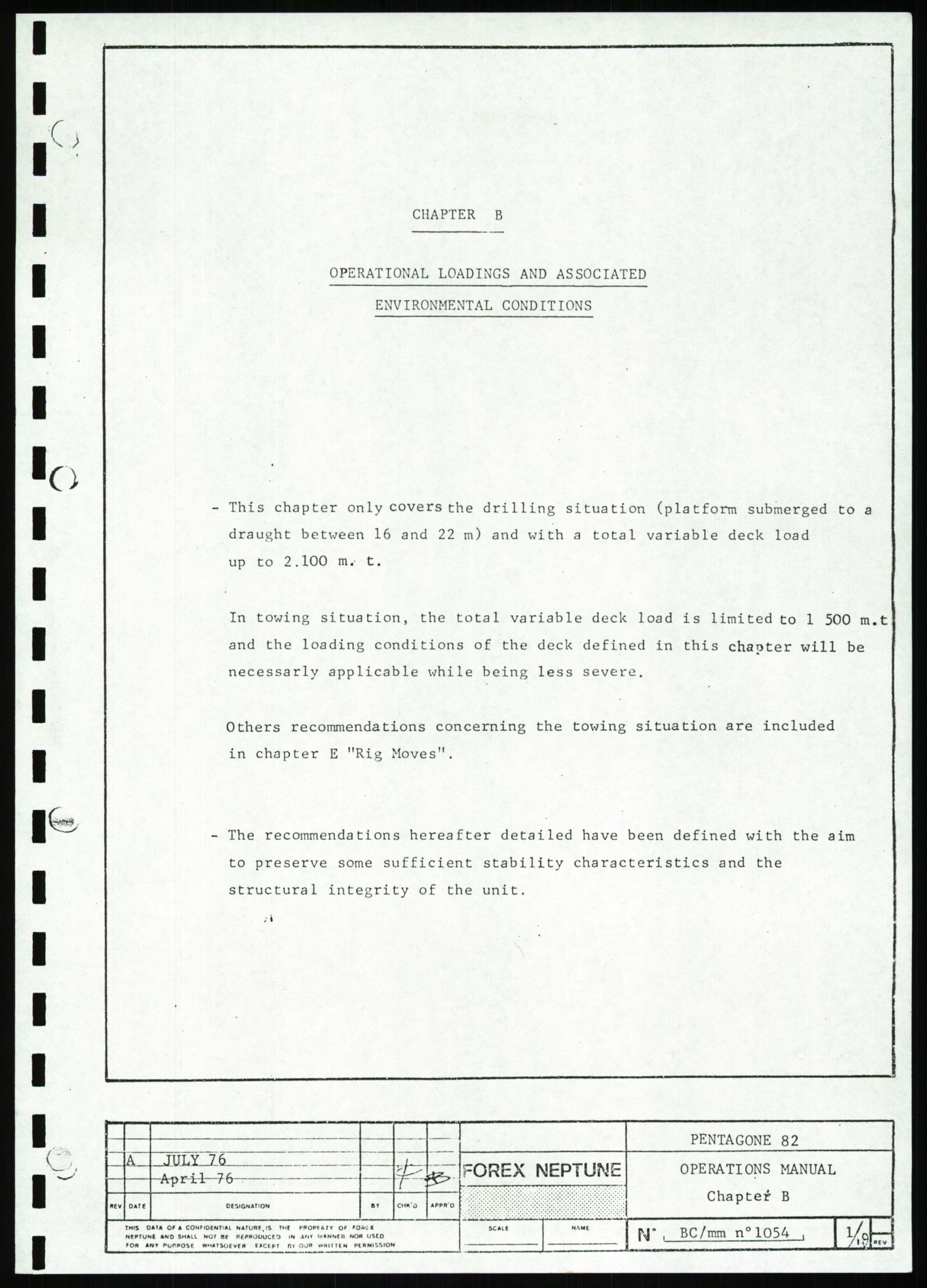 Justisdepartementet, Granskningskommisjonen ved Alexander Kielland-ulykken 27.3.1980, RA/S-1165/D/L0007: B Stavanger Drilling A/S (Doku.liste + B1-B3 av av 4)/C Phillips Petroleum Company Norway (Doku.liste + C1-C12 av 12)/D Forex Neptune (Doku.liste + D1-D8 av 9), 1980-1981, s. 388