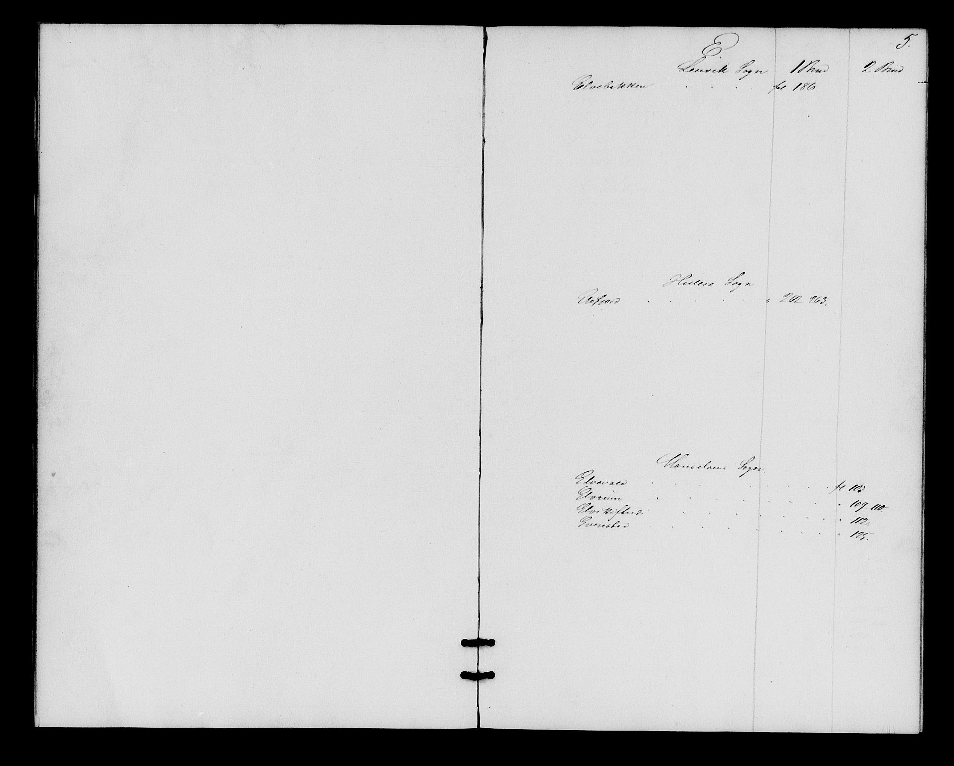 Senja sorenskriveri 1855-, AV/SATØ-S-0048/1/H/Hb/L0010: Panteregister nr. 10, s. 5