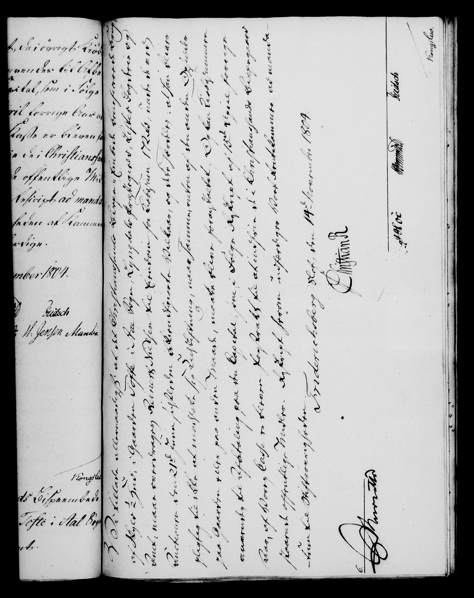 Rentekammeret, Kammerkanselliet, AV/RA-EA-3111/G/Gf/Gfa/L0086: Norsk relasjons- og resolusjonsprotokoll (merket RK 52.86), 1804, s. 869