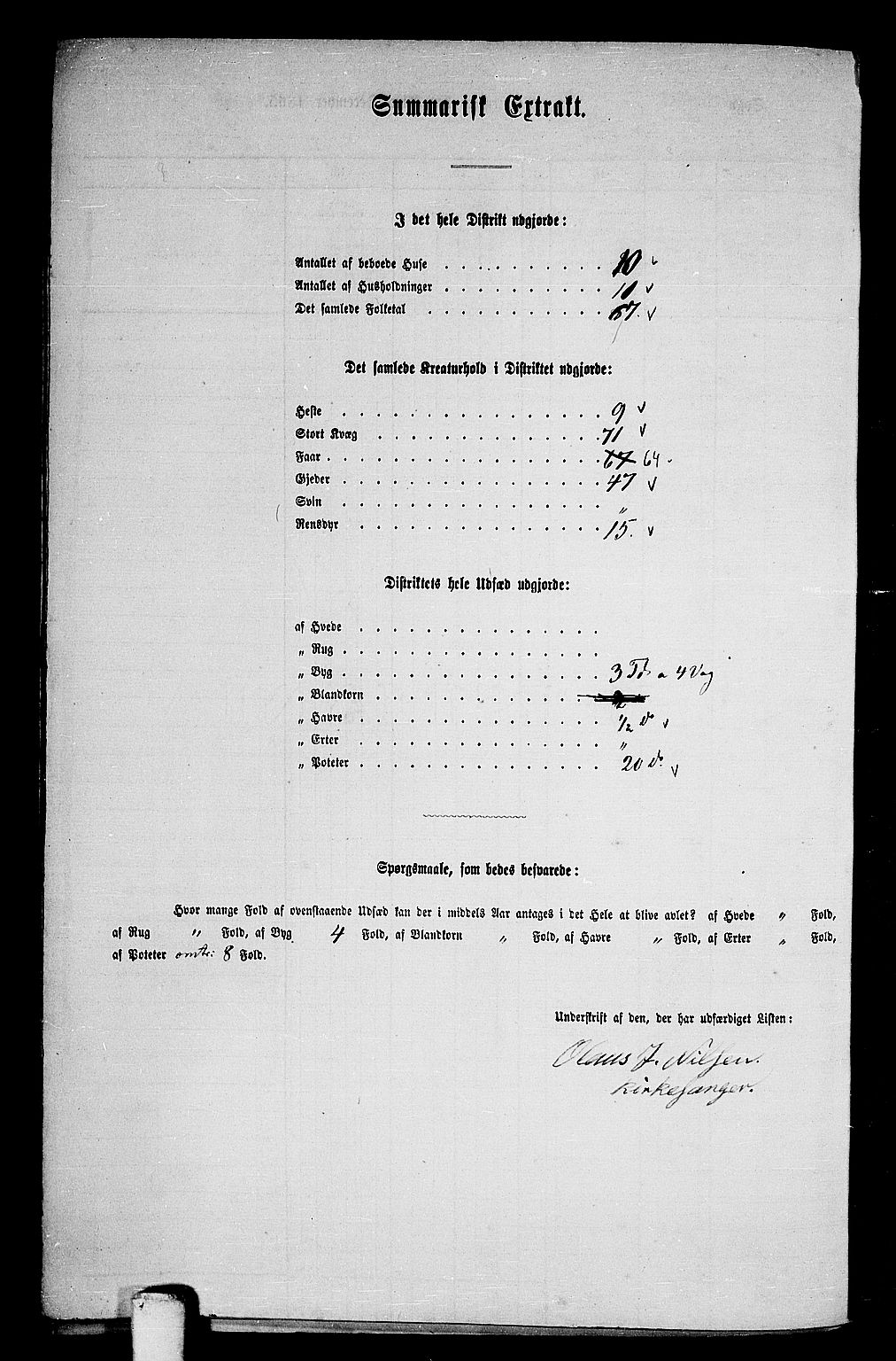 RA, Folketelling 1865 for 1826P Hattfjelldal prestegjeld, 1865, s. 17