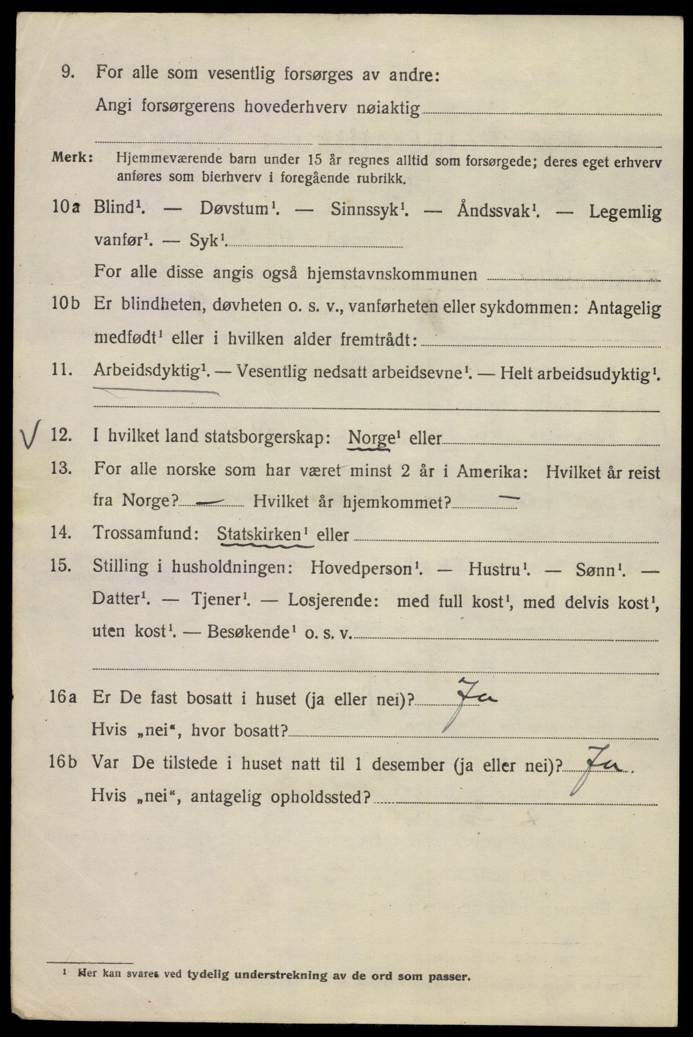 SAO, Folketelling 1920 for 0301 Kristiania kjøpstad, 1920, s. 473640